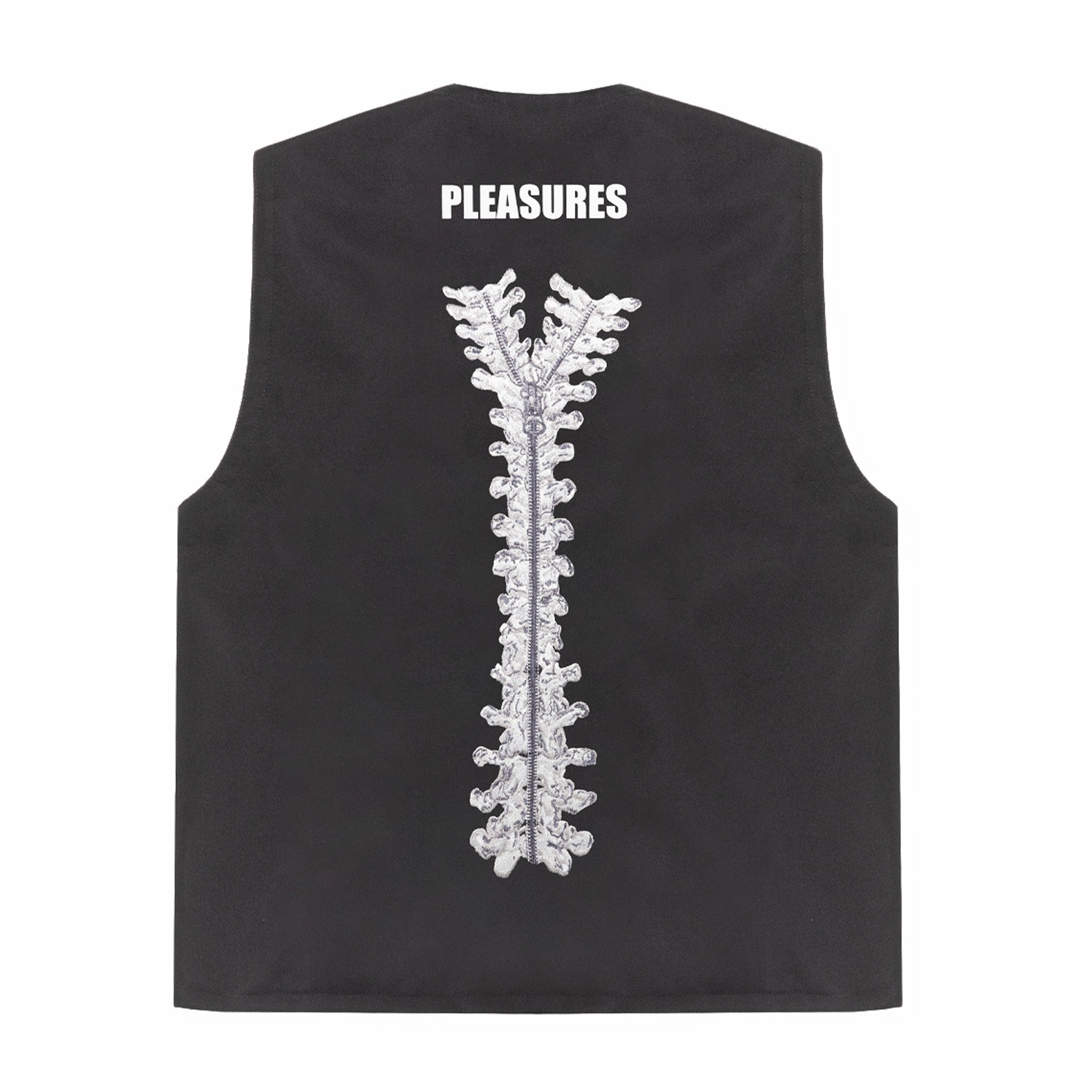 Pleasures x Eastpak Vest (Black) - August Shop