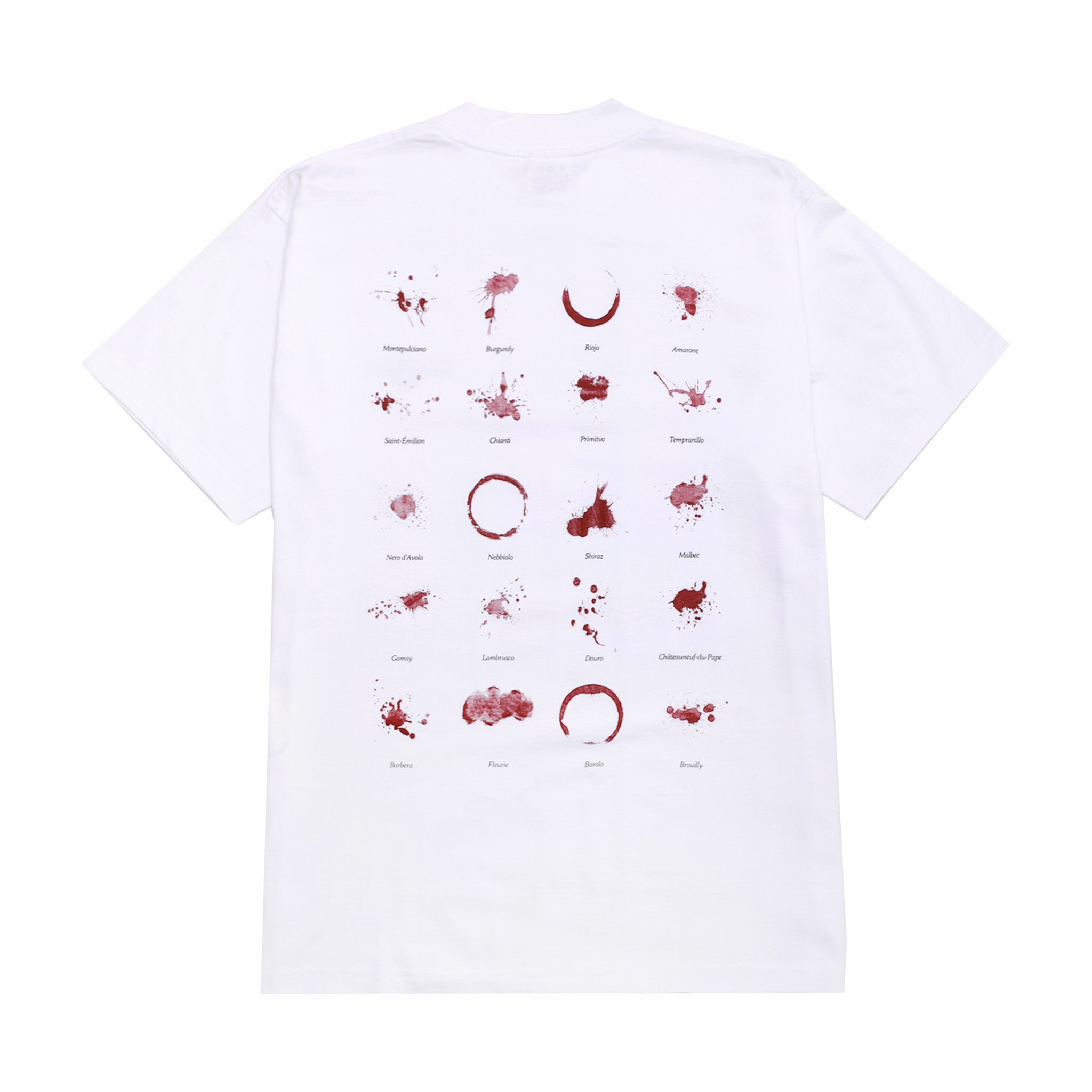 Service Works Wine Spill T-Shirt (White) - August Shop