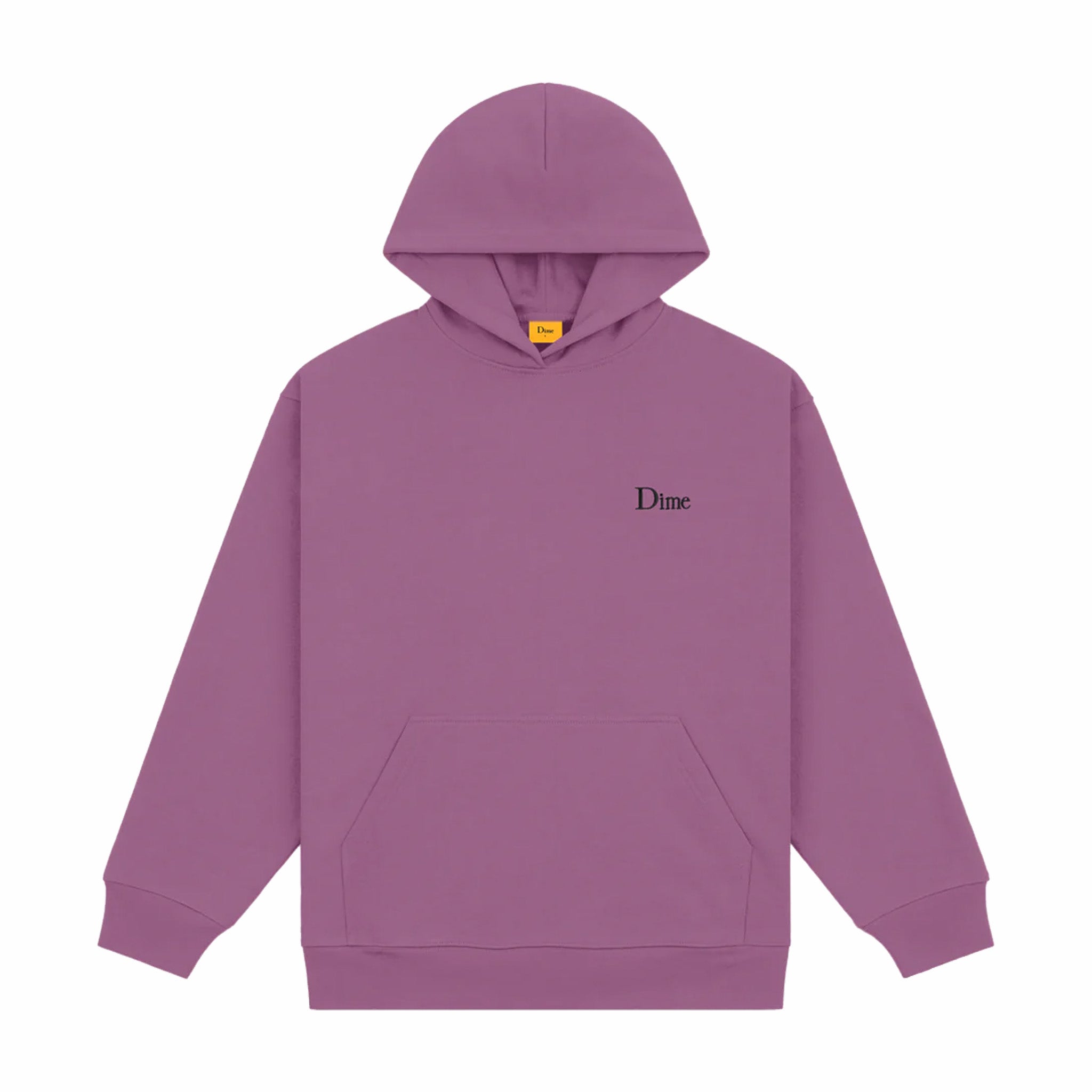 Dime Classic Small Logo Hoodie (Violet) - August Shop