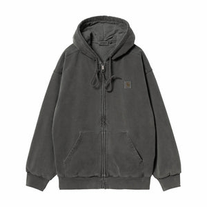 Carhartt WIP Hooded Vista Jacket Graphite Garment Dyed (Grey) - August Shop