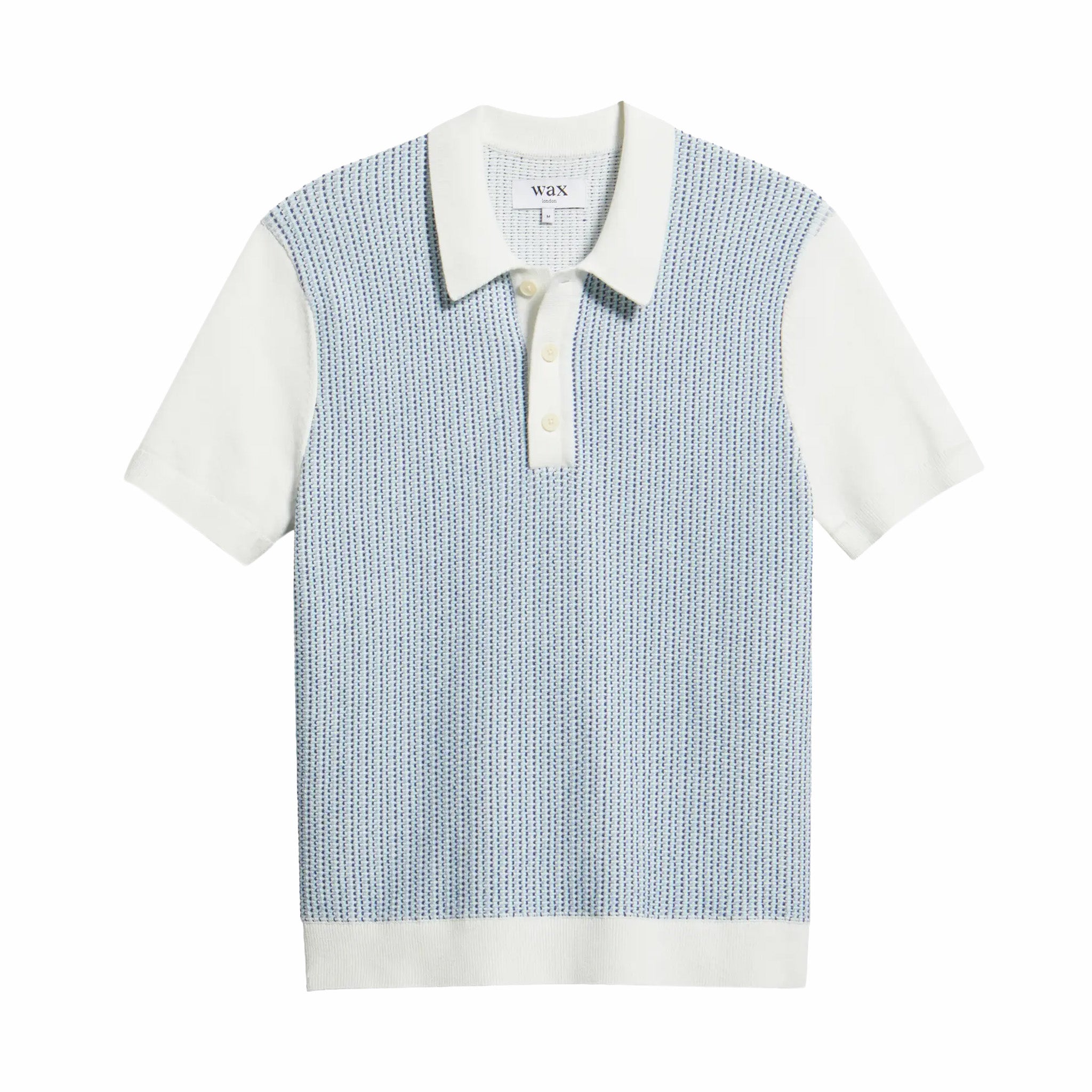 Wax London Turin Polo - Multi Stripe (Ecru) - August Shop