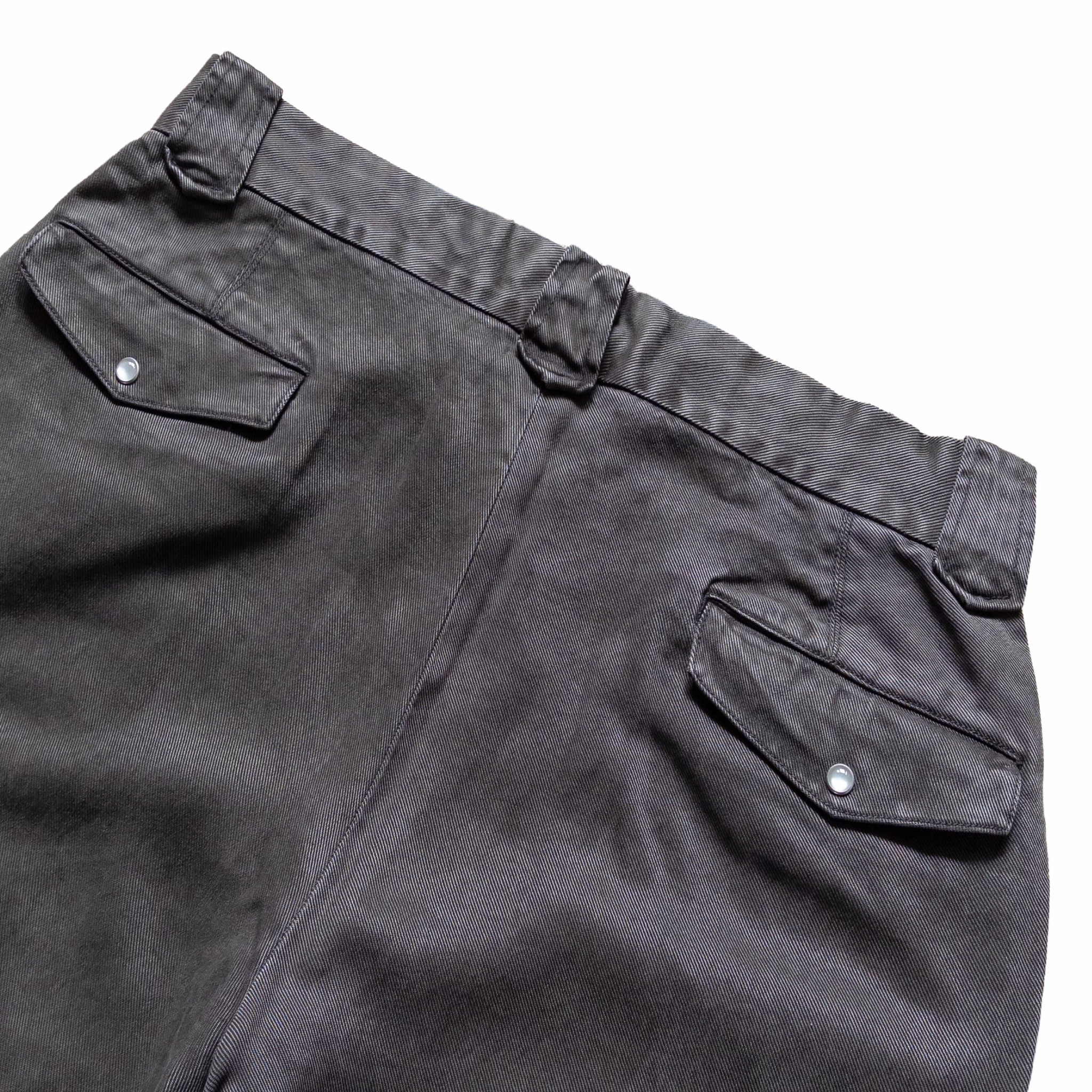Wythe Tencel Gabardine Western Pant (Faded Black) - August Shop