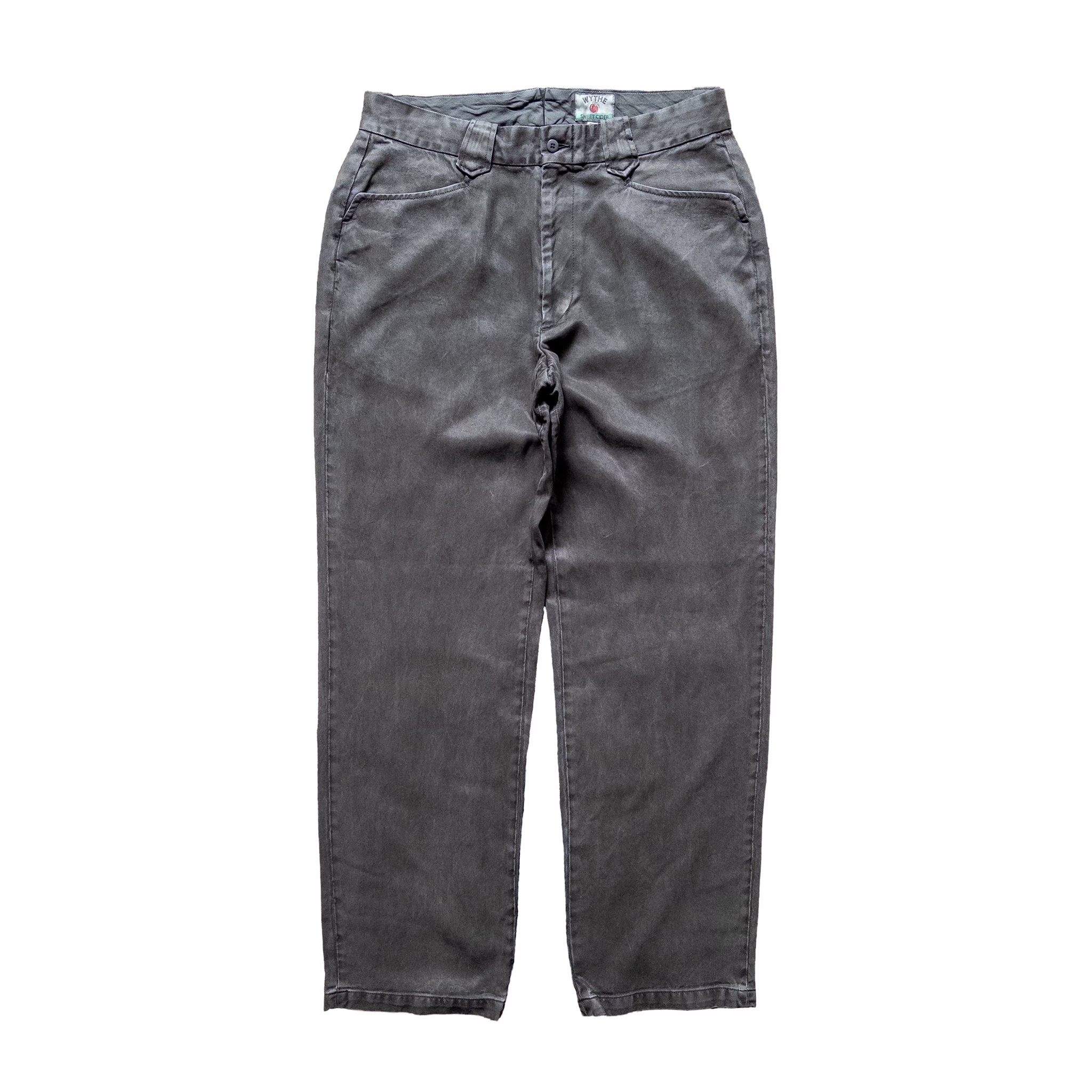 Wythe Tencel Gabardine Western Pant (Faded Black) - August Shop