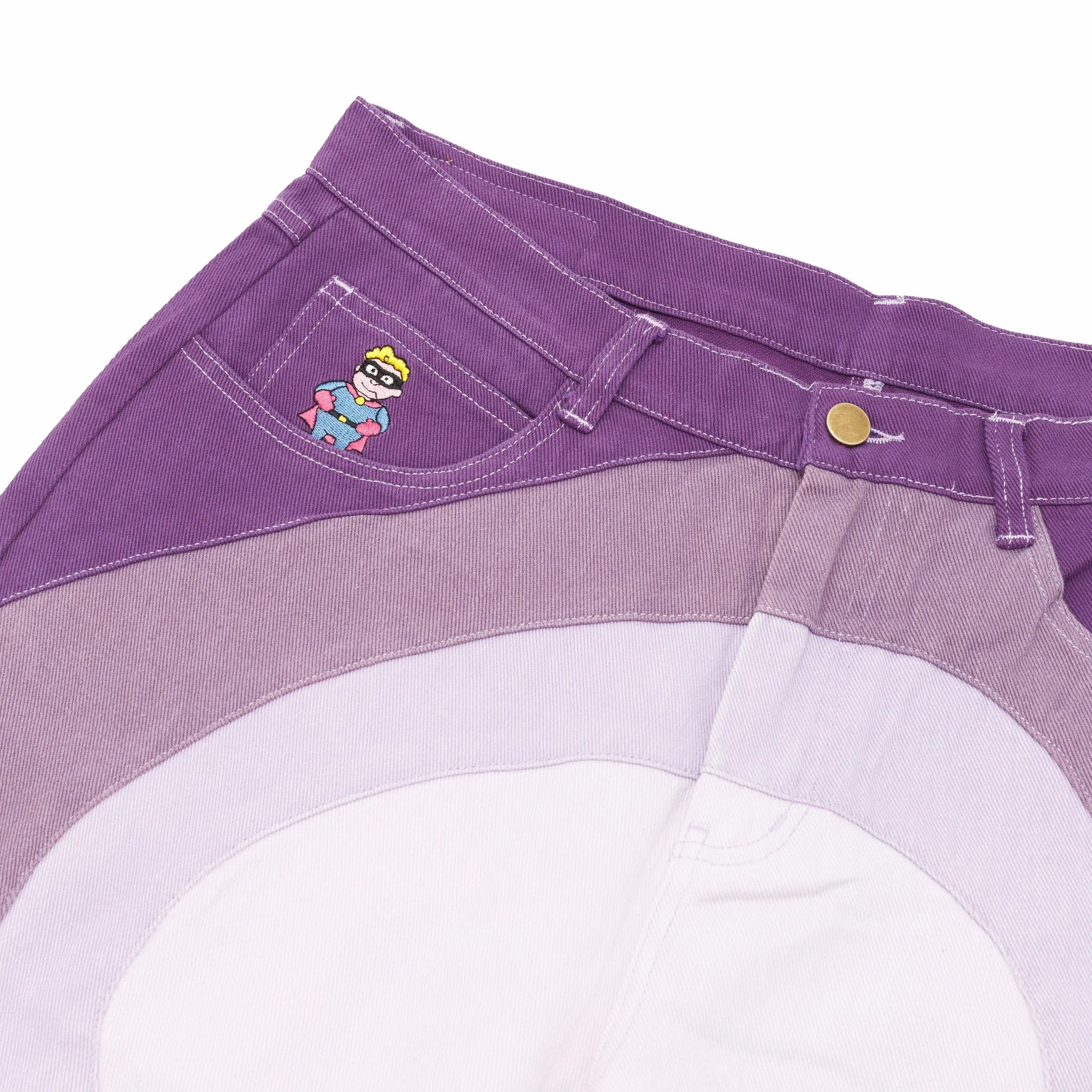 KidSuper Studios Wavy Pants (Purple) - August Shop