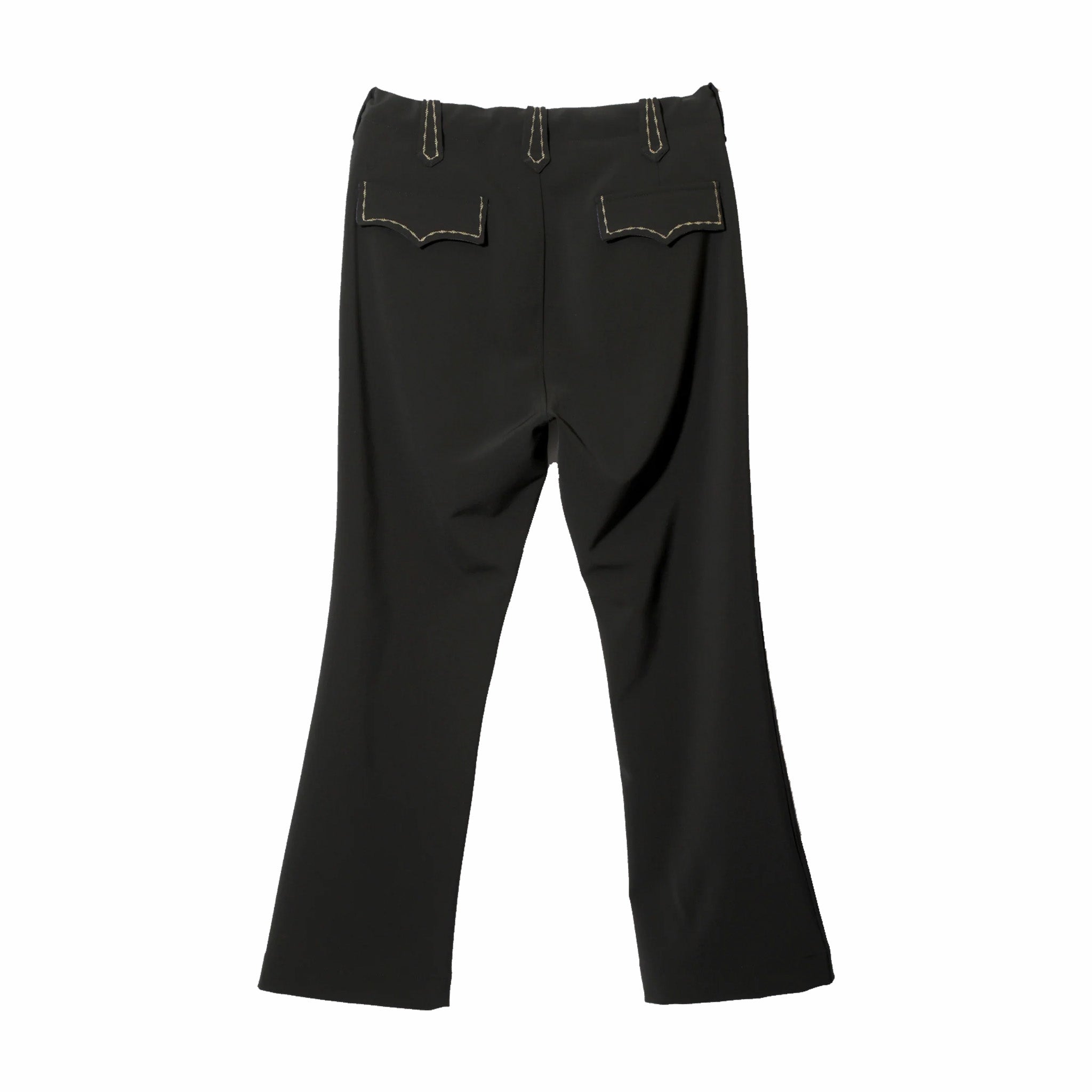 Needles Western Leisure Pant - PE/PU Double Cloth (Black) - August Shop