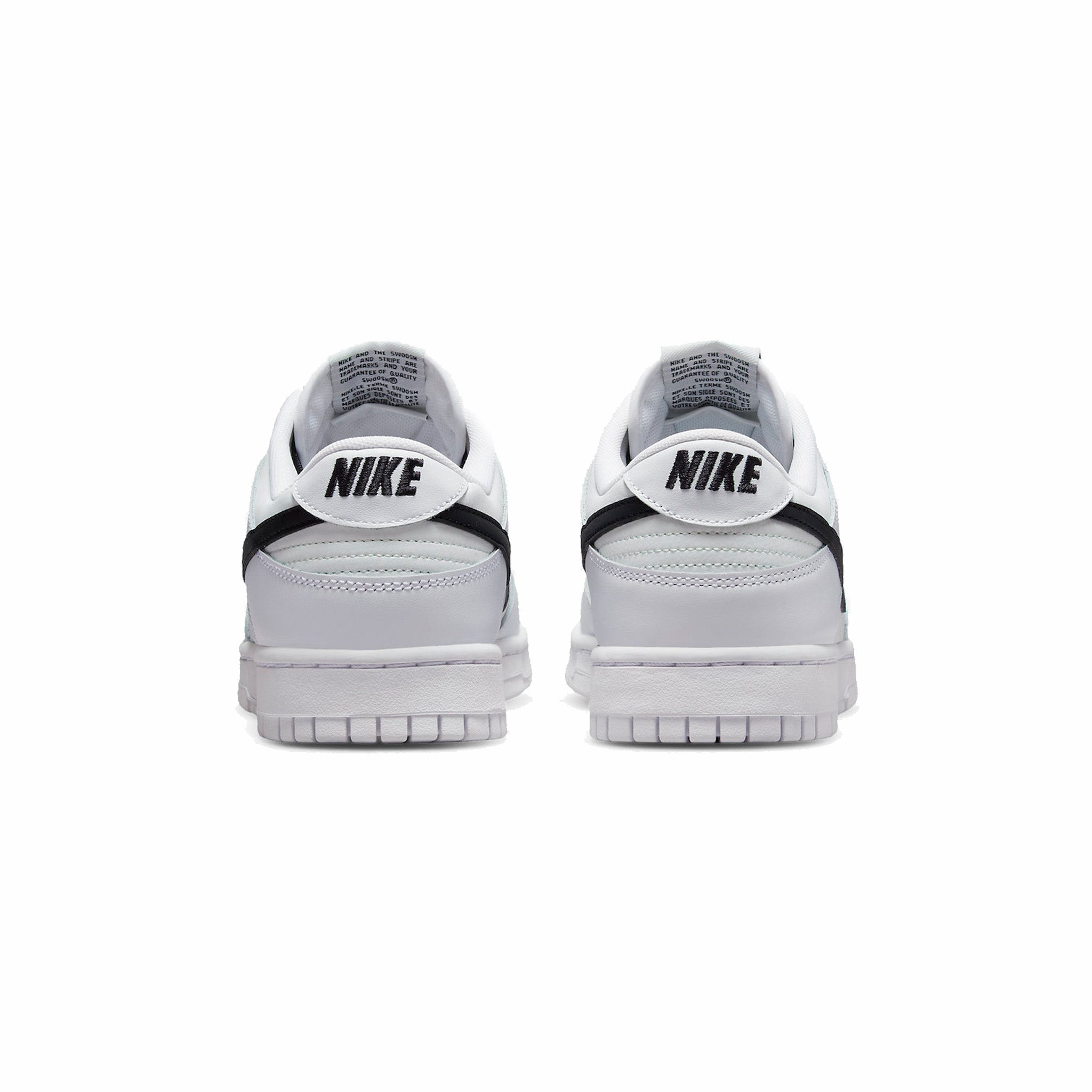 Nike Dunk Low (White/Summit White-Black) - August Shop