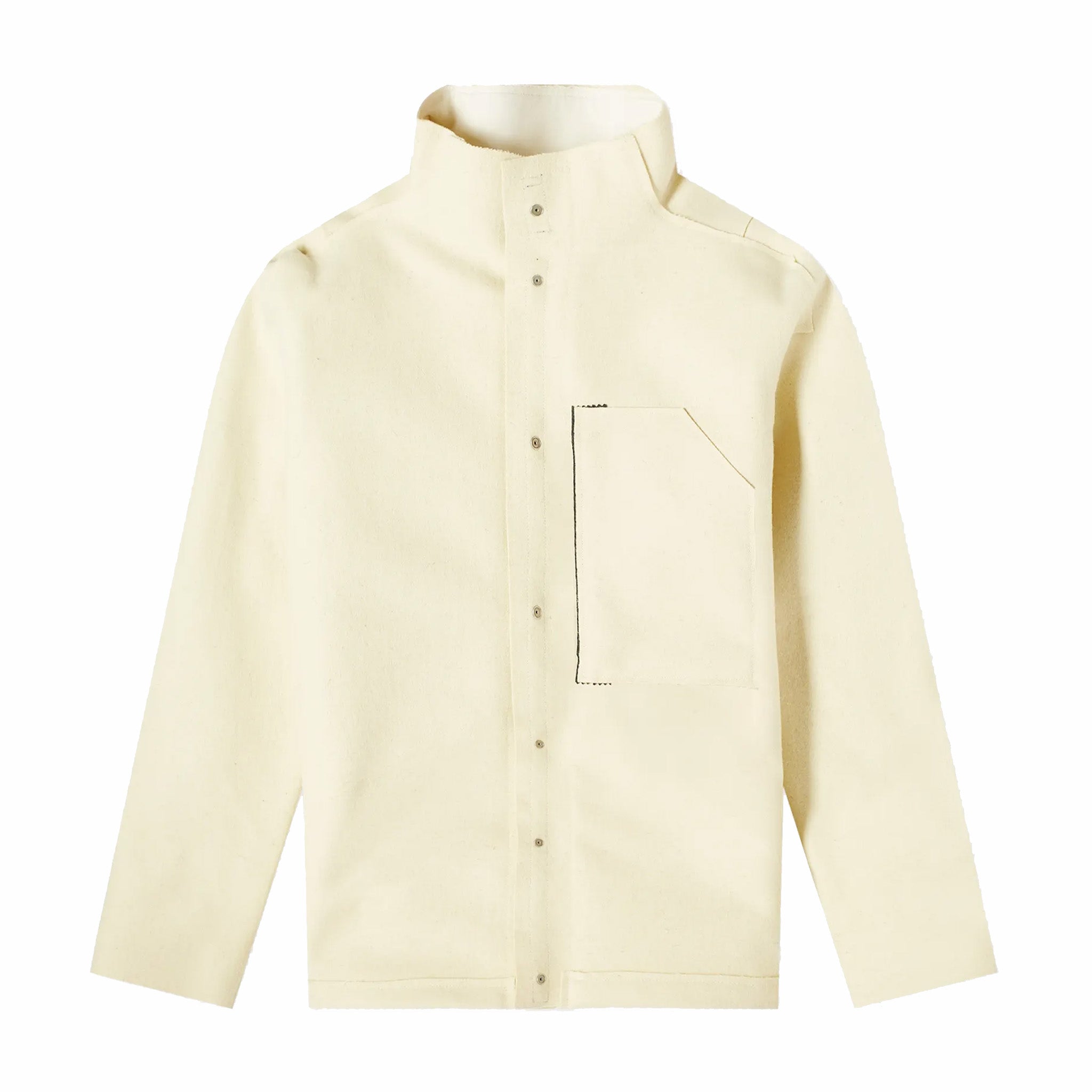 ACRONYM® J70-BU Burel® Wool Jacket Gen. 1 Softshell (White) - August Shop
