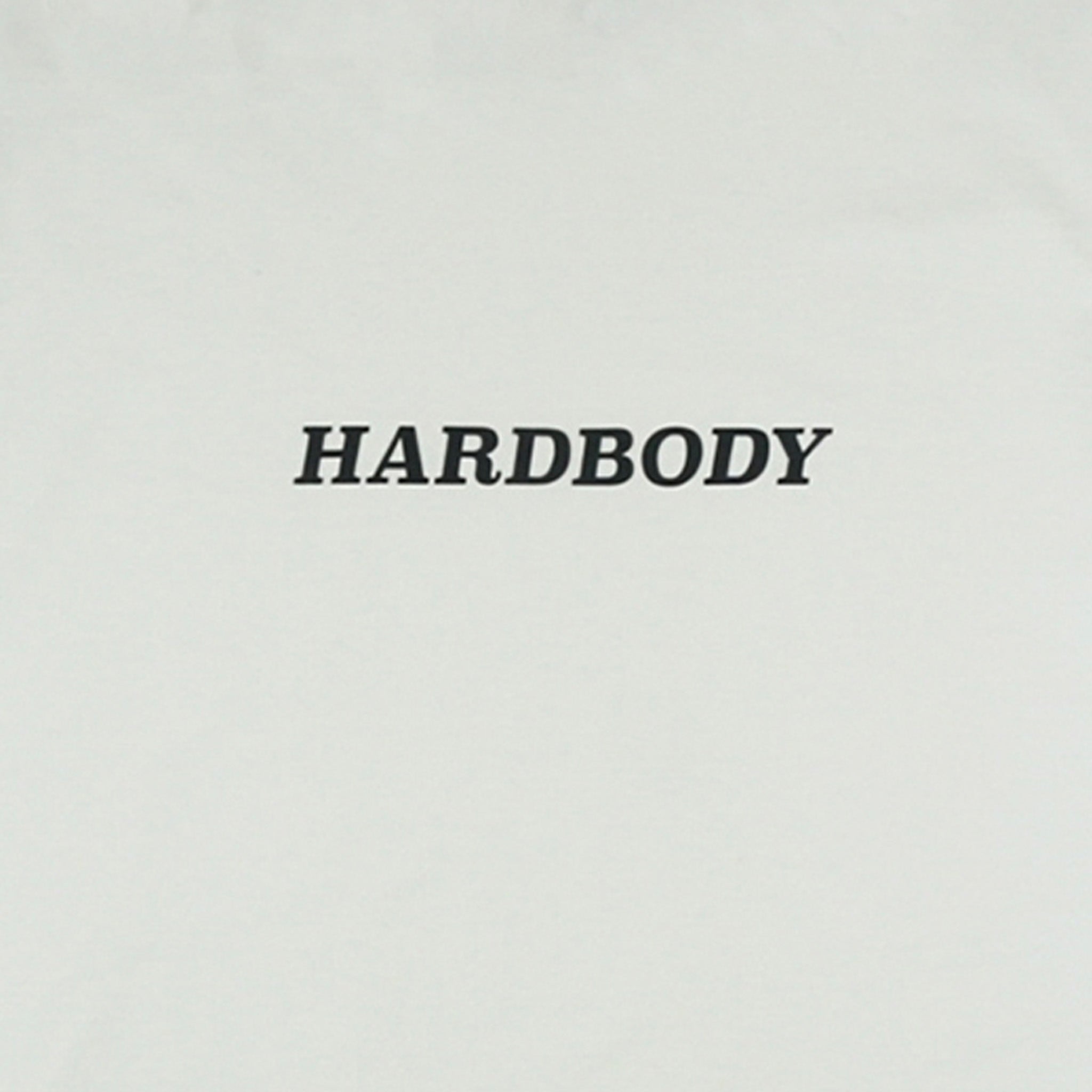 HARDBODY LOGO TEE (WHITE) - August Shop