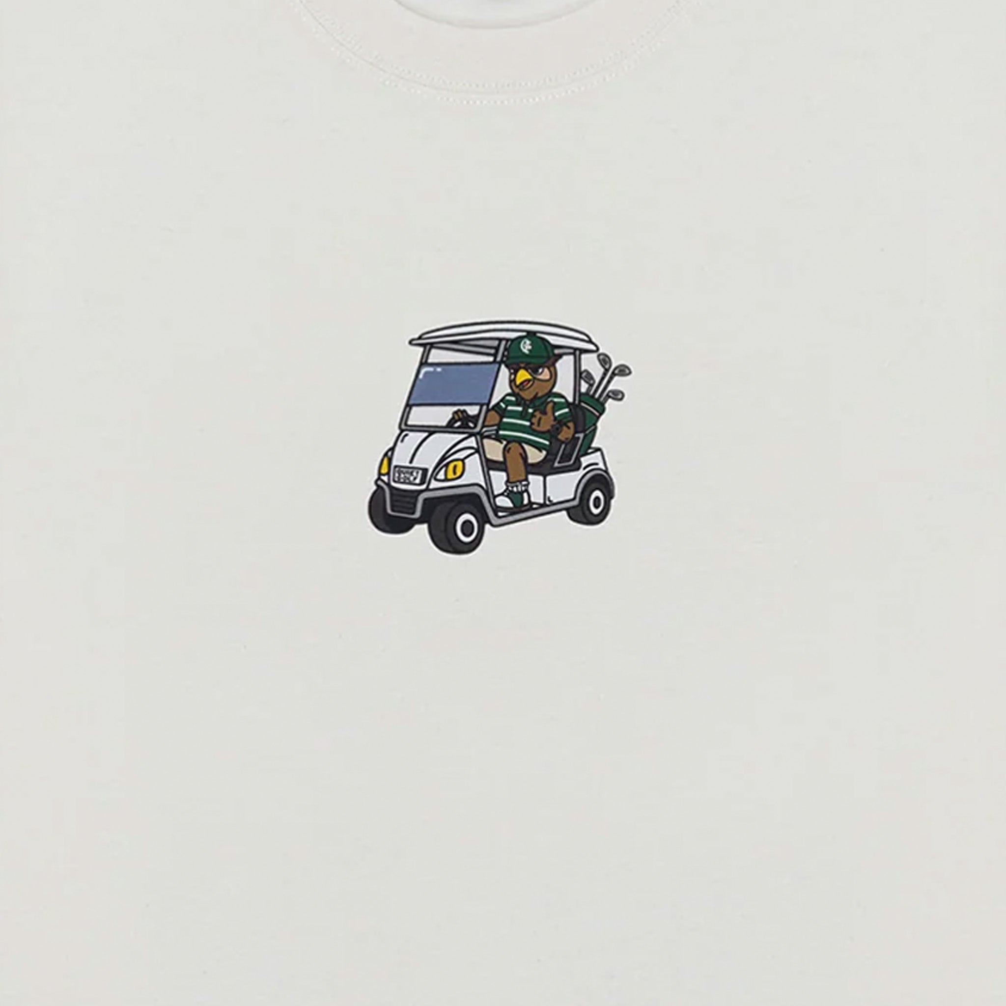 Quiet Golf Cruising T-Shirt (White) - August Shop