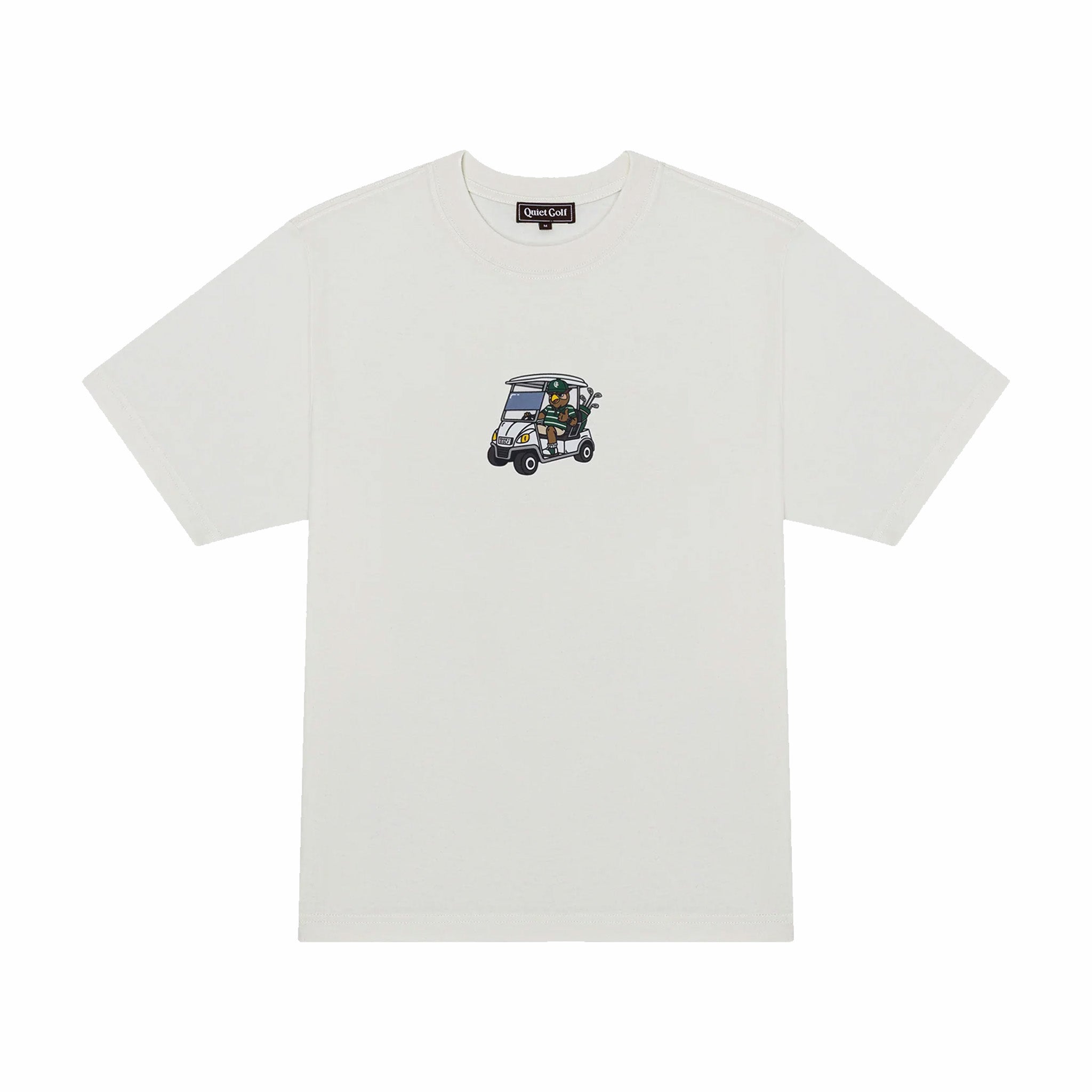 Quiet Golf Cruising T-Shirt (White) - August Shop