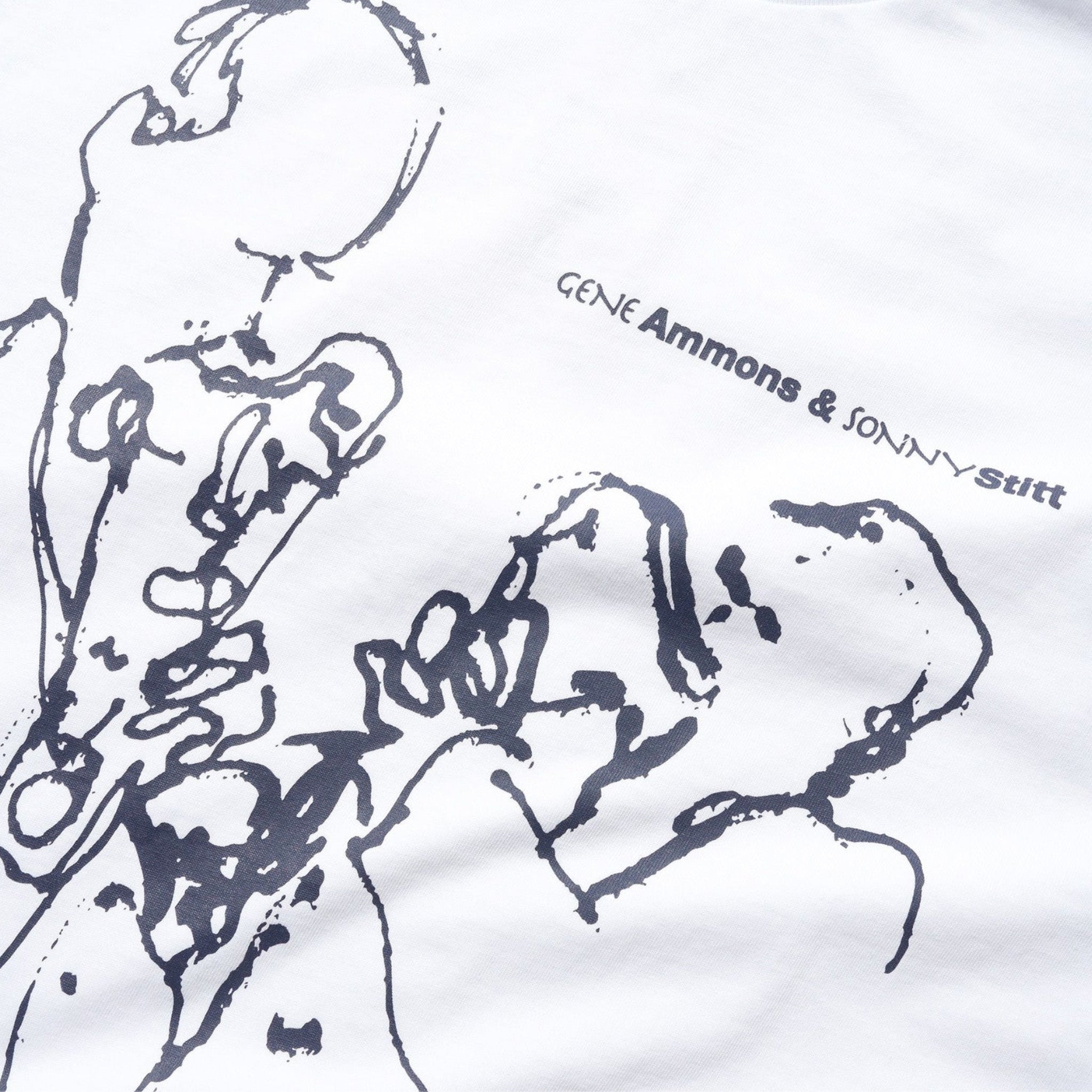 Butter Goods Together Tee - Gene Ammons &amp; Sonny Stitt (White)