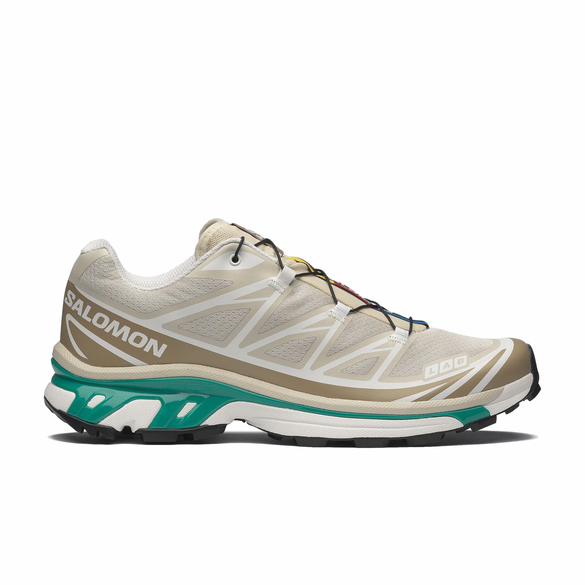 Salomon Unisex XT-6 (Rainy Day/Chinchilla/Dynasty Green) - August Shop