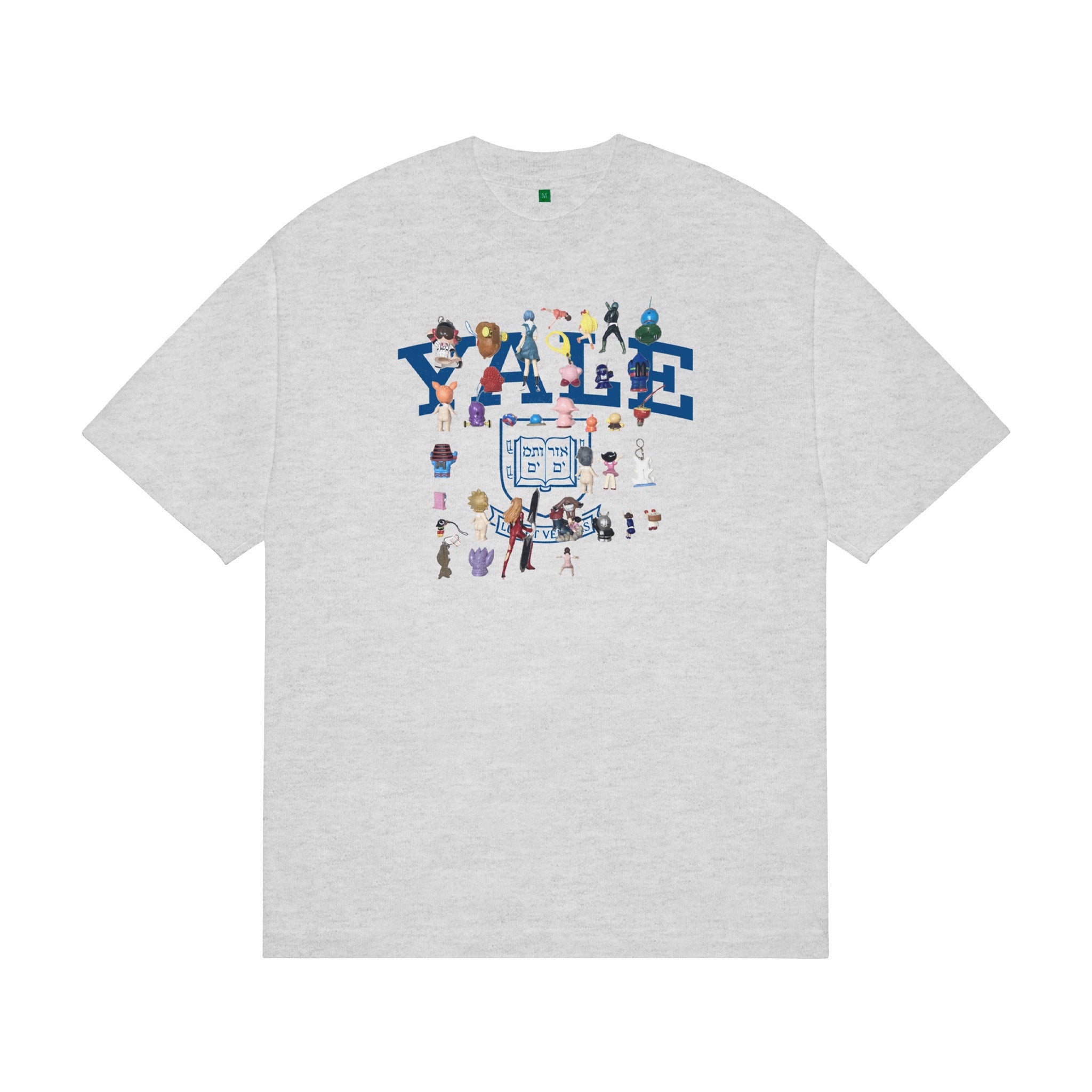 b.Eautiful x Yumin Ha Yēru T-Shirt (Heather Grey) - August Shop