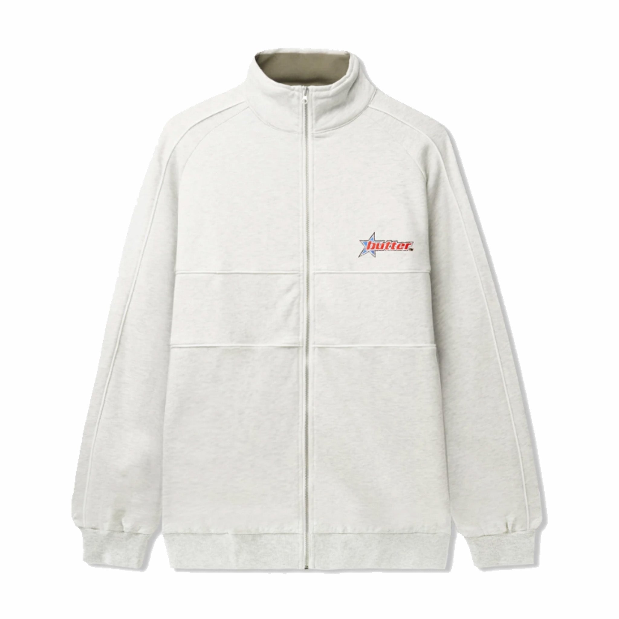 Butter Goods Racer Jacket (Ash) - August Shop