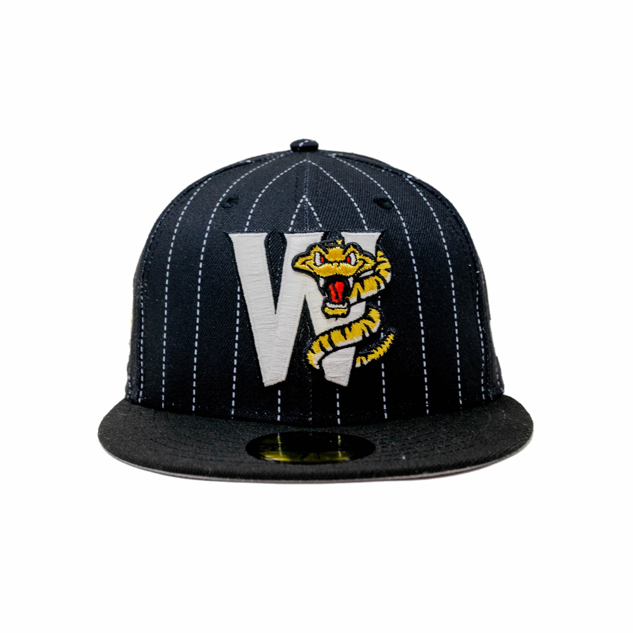 New Era x August Wisconsin Timber Rattlers &quot;Fly Ball&quot; Pinstripe 59FIFTY (Black) - August Shop