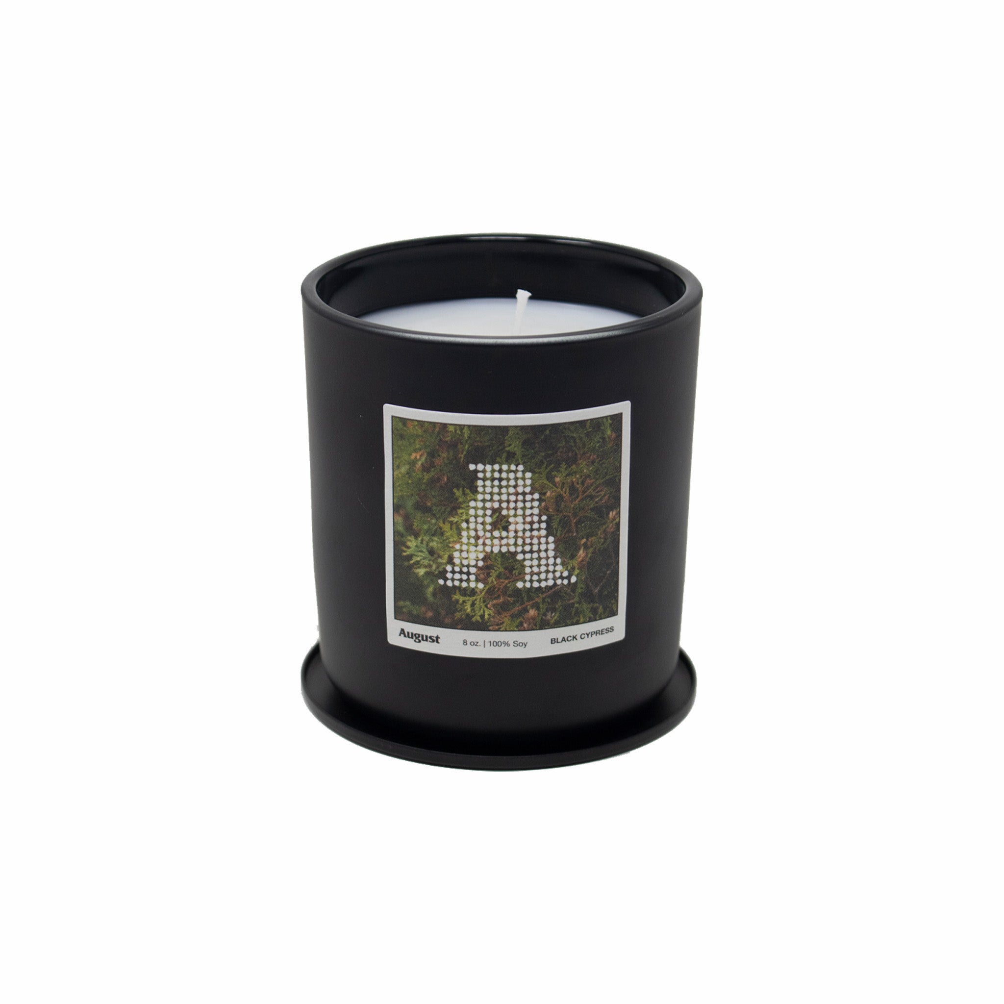 August &quot;Black Cypress &amp; Cassis” Candle - August Shop