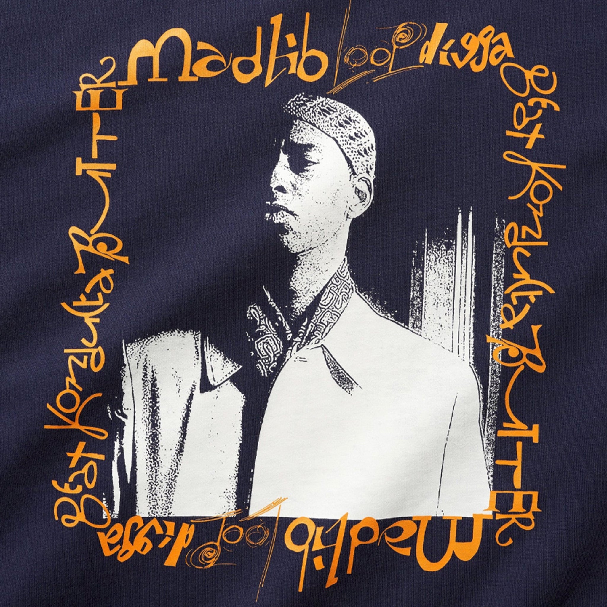 Butter Goods Loop Digga Crewneck (Washed Navy) - August Shop