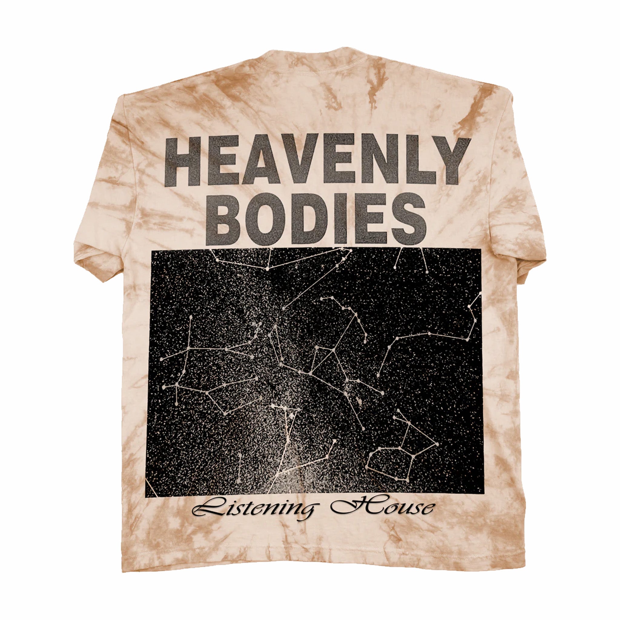 Online Ceramics Earth Song Tie-Dye SS Tee - Hand Dyed (Tan) - August Shop