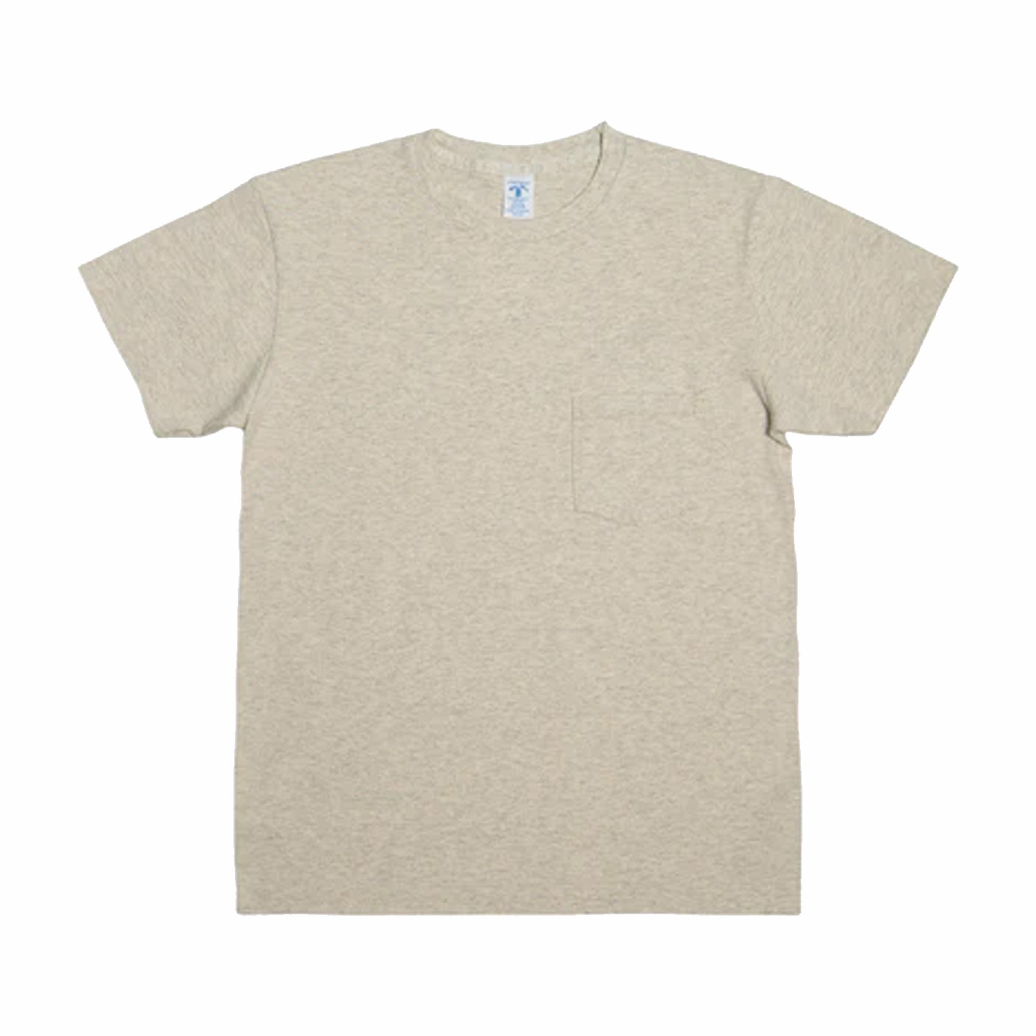 Velva Sheen 2-Pack Short Sleeve Crew Pocket Tee (Oatmeal) - August Shop