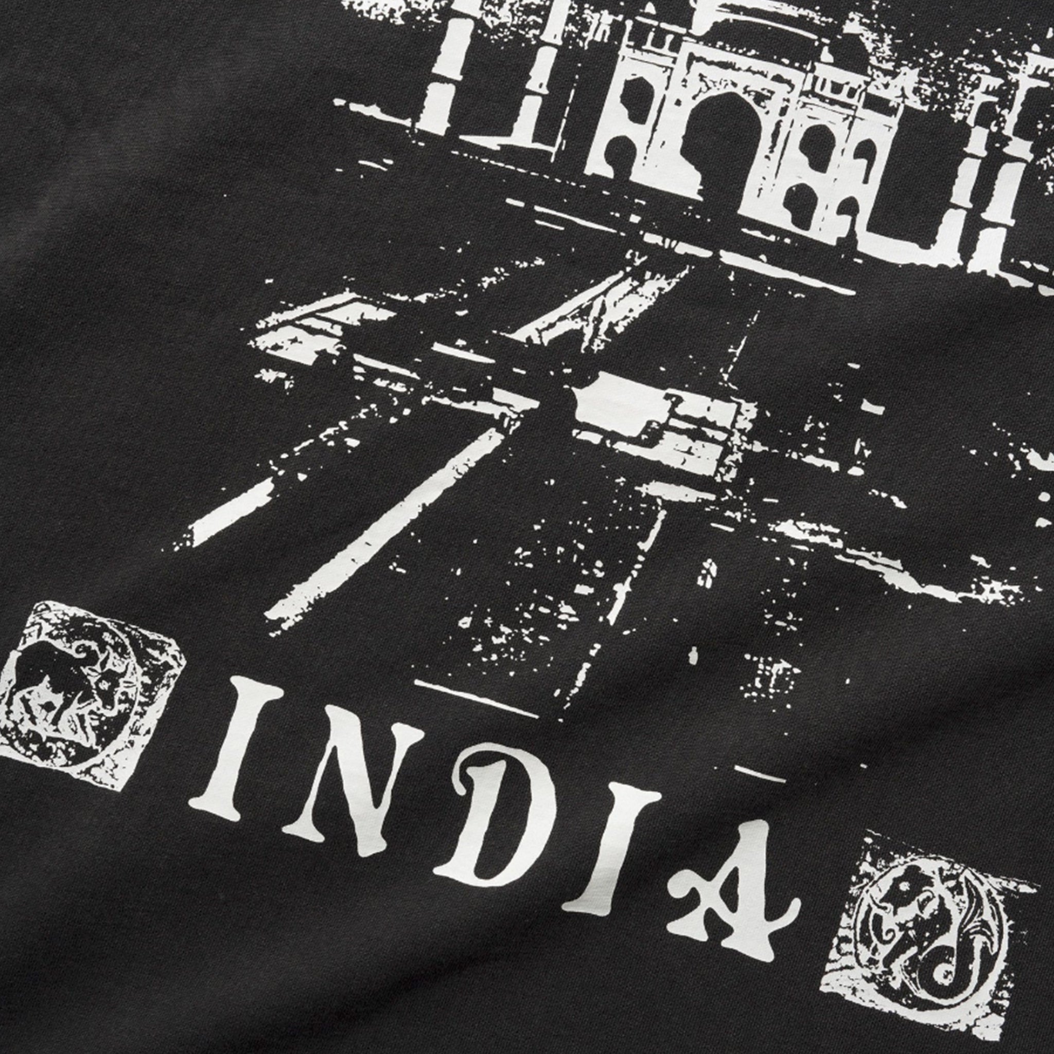 Butter Goods India Tee (Washed Black) - August Shop
