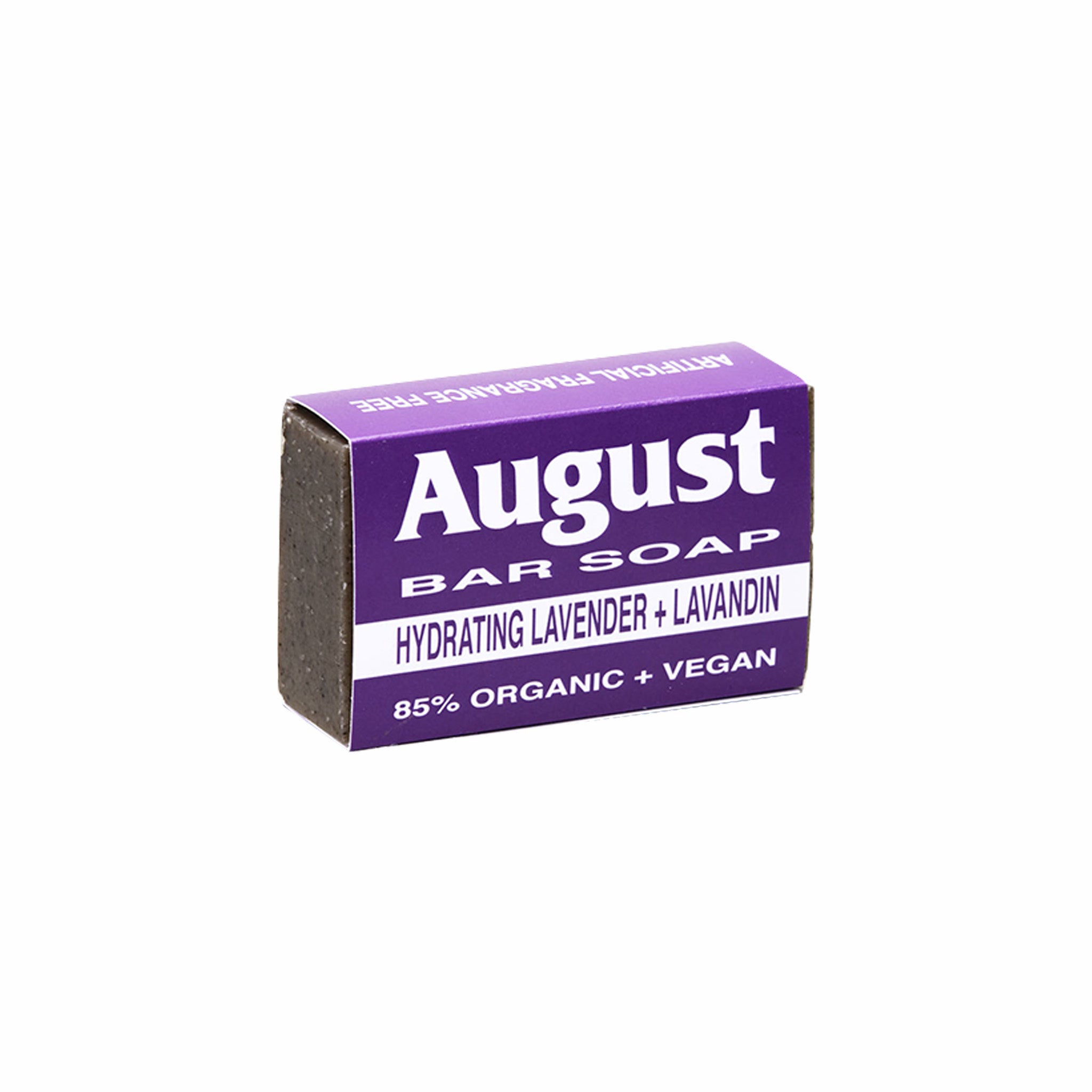 August &quot;Lavender&quot; Organic Bar Soap - August Shop
