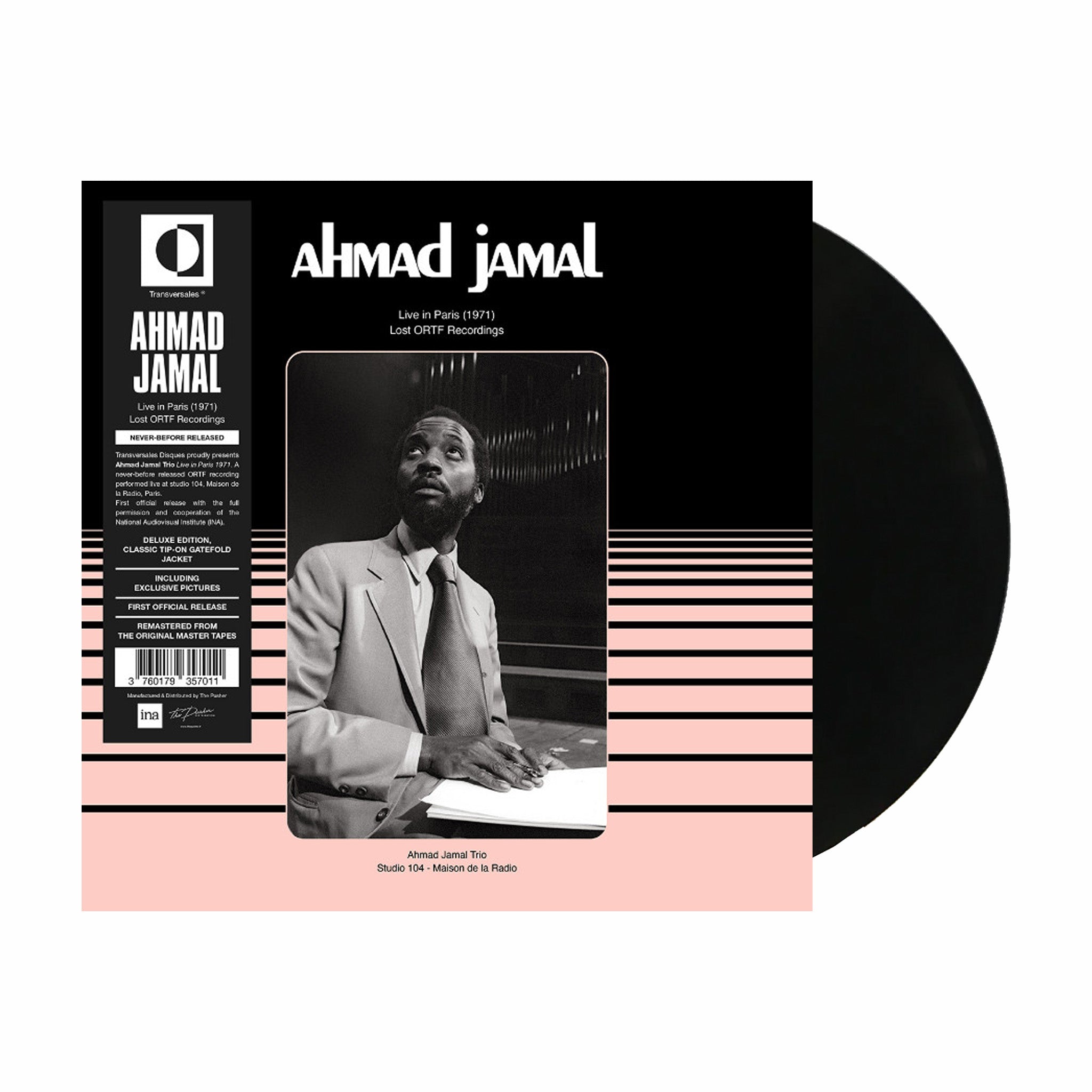Ahmad Jamal &quot;Live in Paris 1971&quot; (Lost ORTF Recordings) LP - August Shop