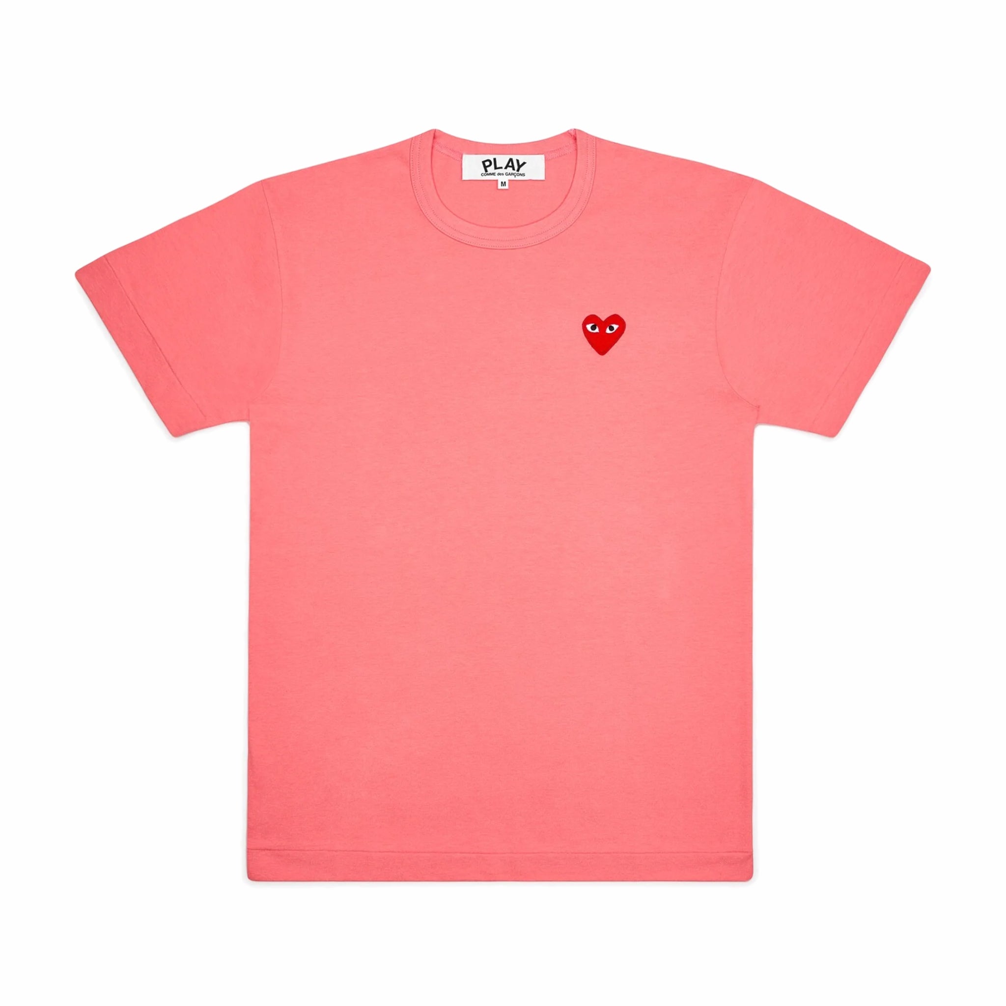 Comme des Garçons PLAY Red Heart T-Shirt (Pink) T272 - August Shop