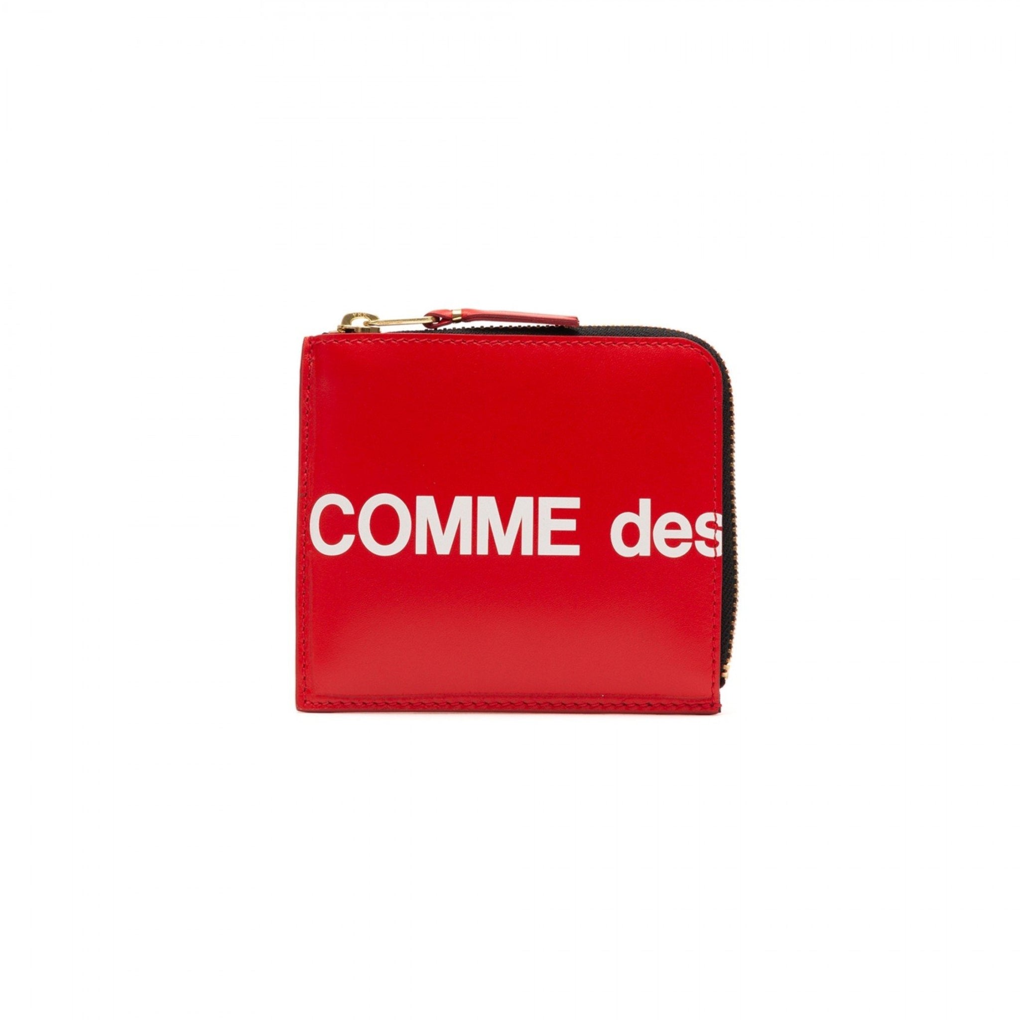 Comme des Garçons Huge Logo Wallet (Red) SA3100HL - August Shop