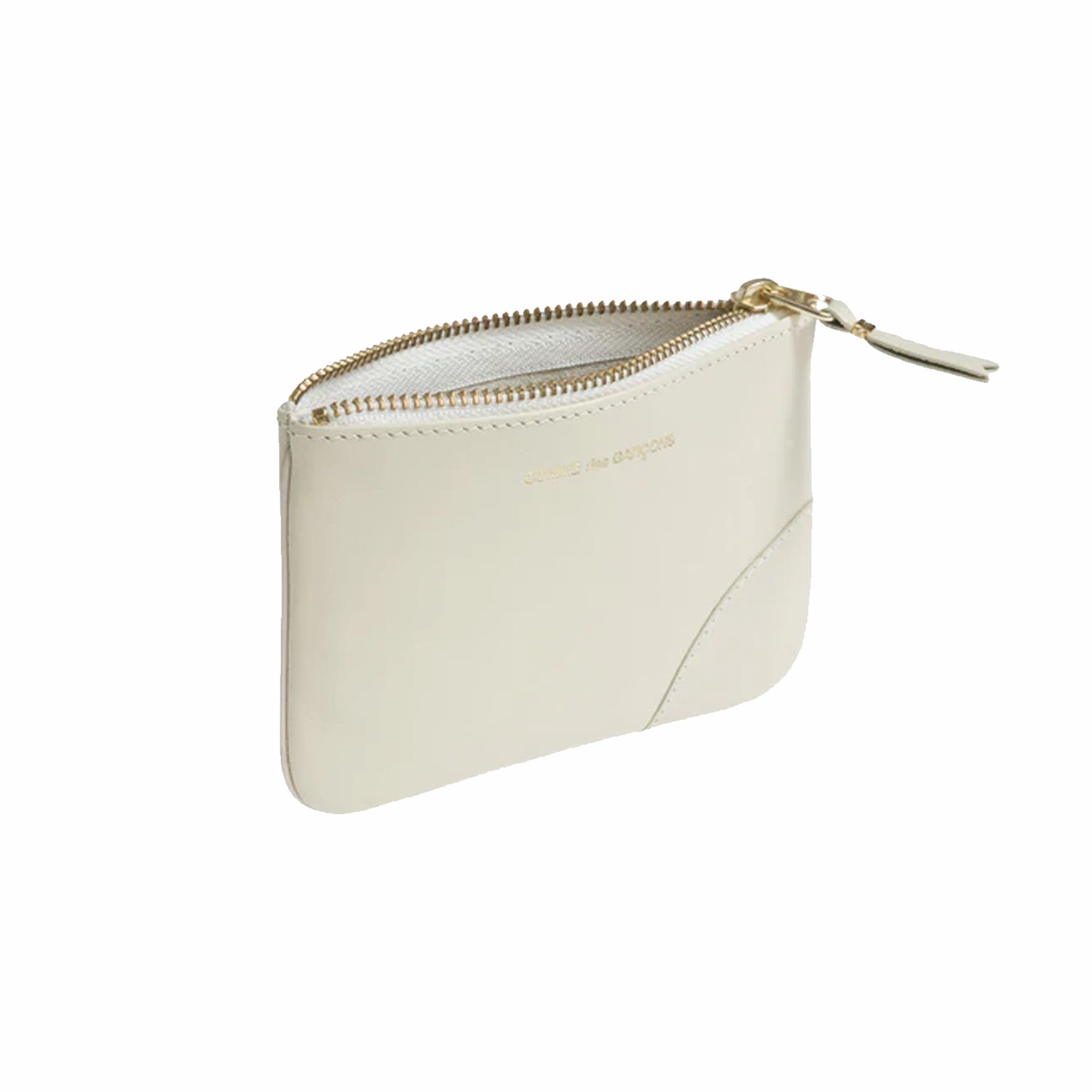 Comme des Garçons Classic Leather Pouch (White) SA8100 - August Shop