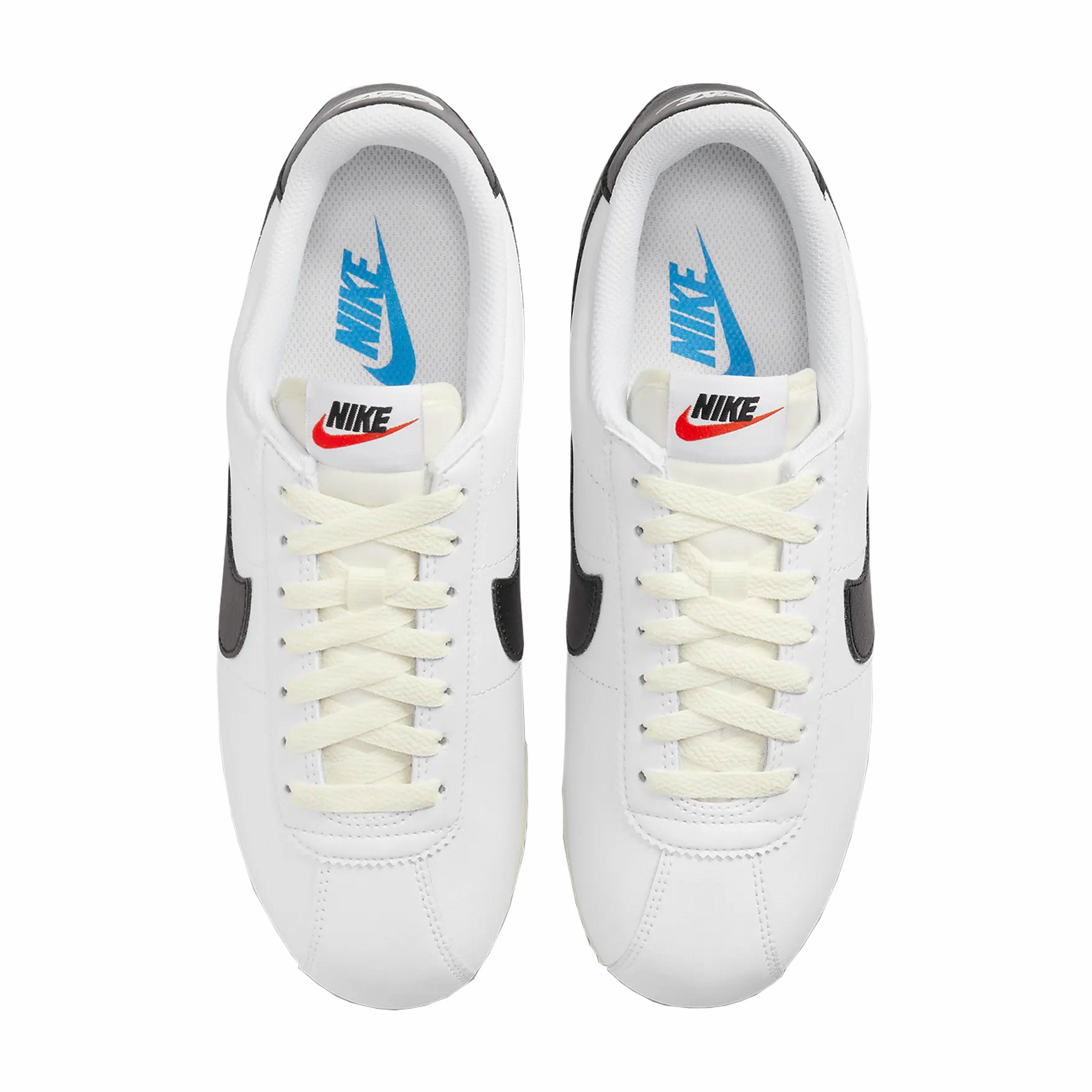 Nike Men&#39;s Cortez (White/Black-Lt Photo Blue-Sail) - August Shop