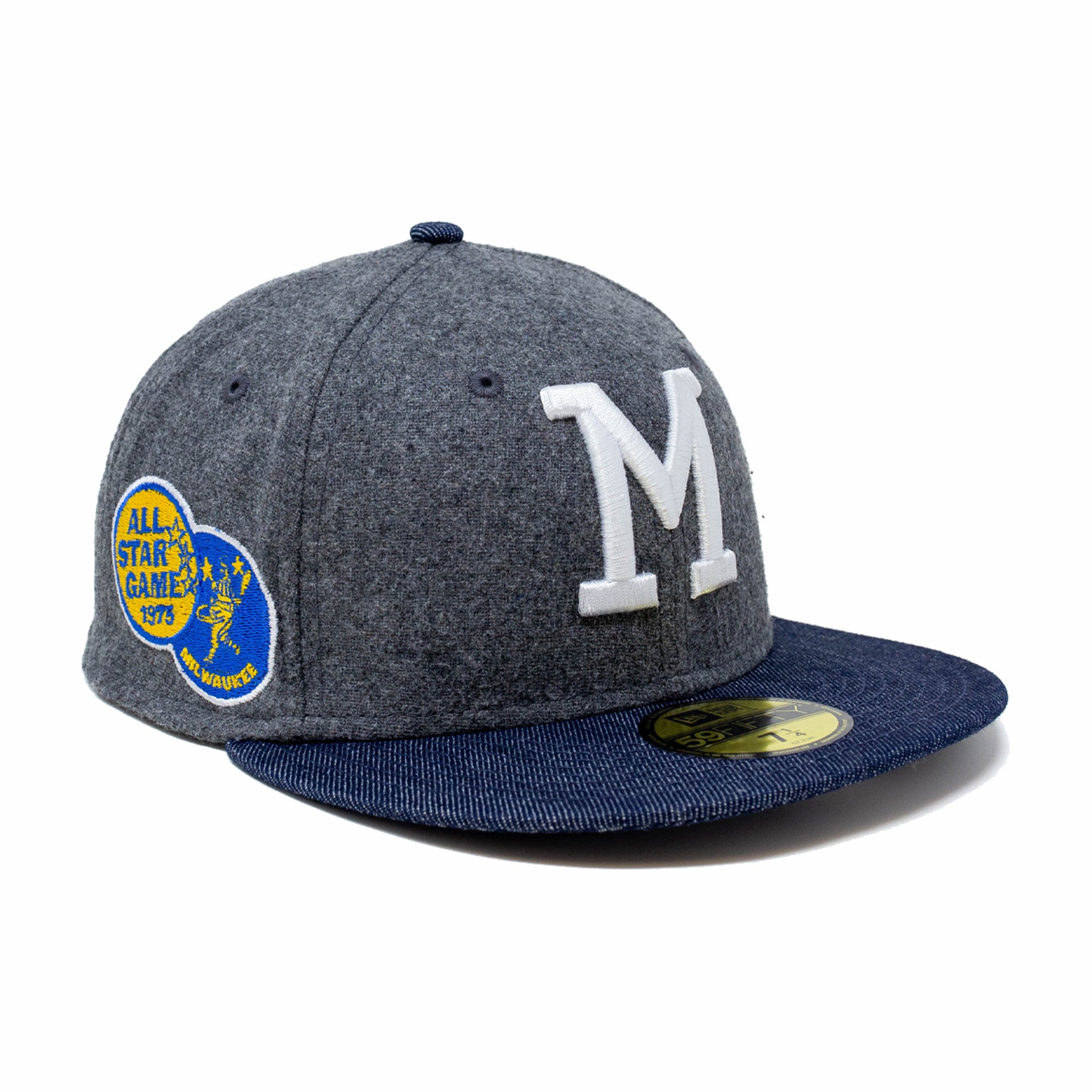 New Era x August Milwaukee Brewers &quot;Heritage&quot; 59FIFTY (Grey) - August Shop