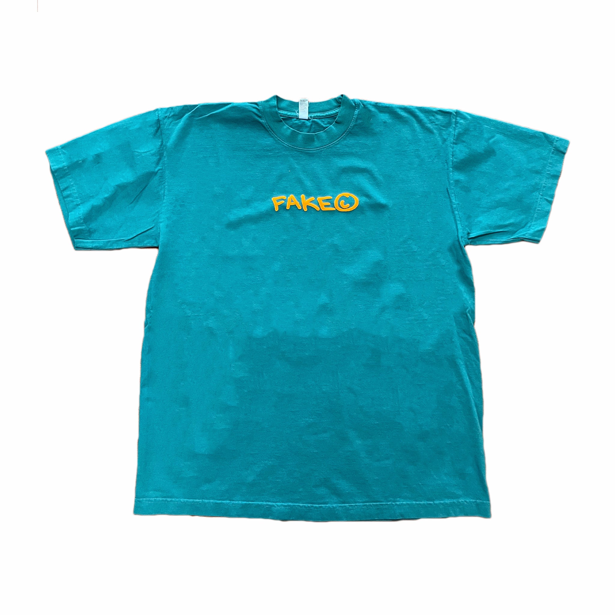 Fake Clothing Sharpie Logo T-Shirt (Deep Teal) - August Shop