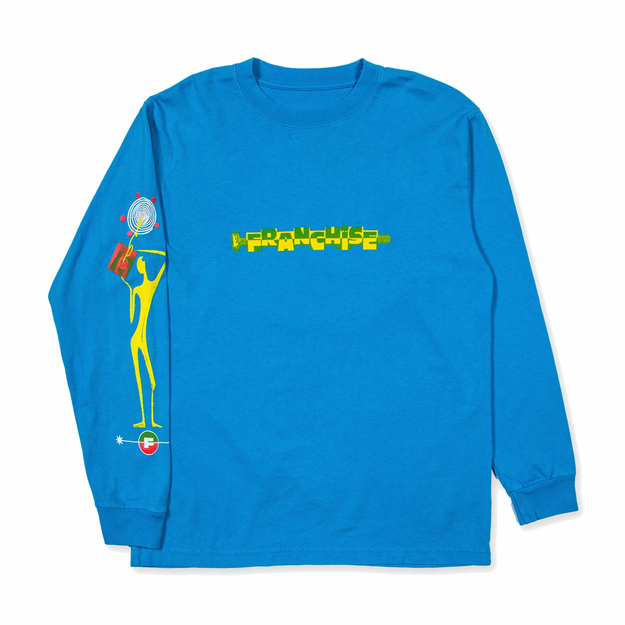 Franchise Within Yourself Longsleeve Tee (Electric Blue) - August Shop