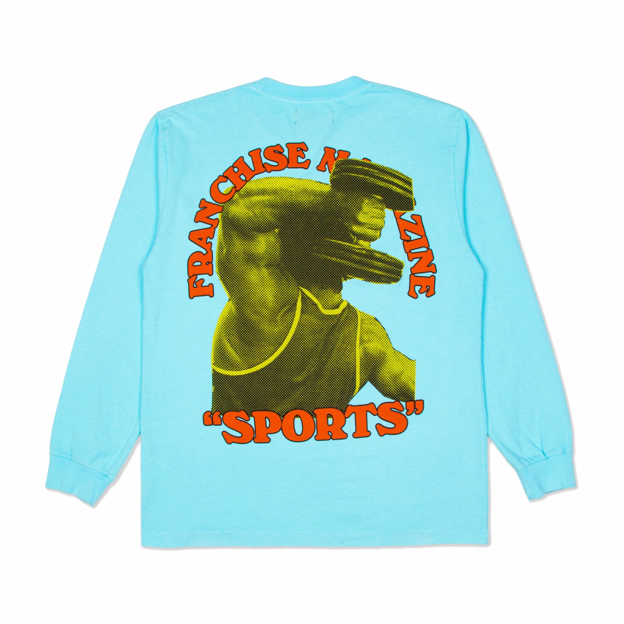 Franchise Lift L/S Tee (Light Blue) - August Shop