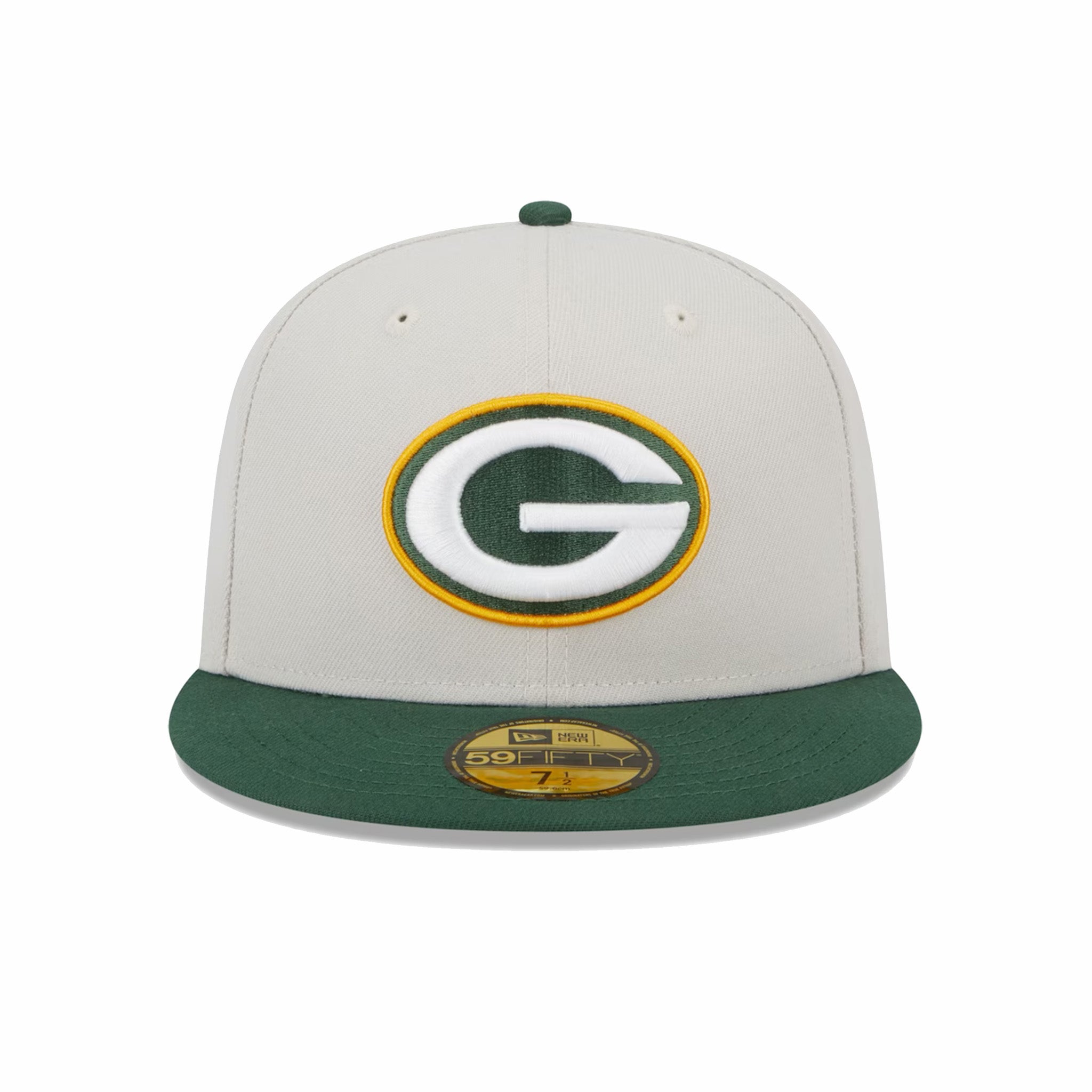New Era Green Bay Packers &quot;World Class&quot; 59FIFTY (Tan) - August Shop