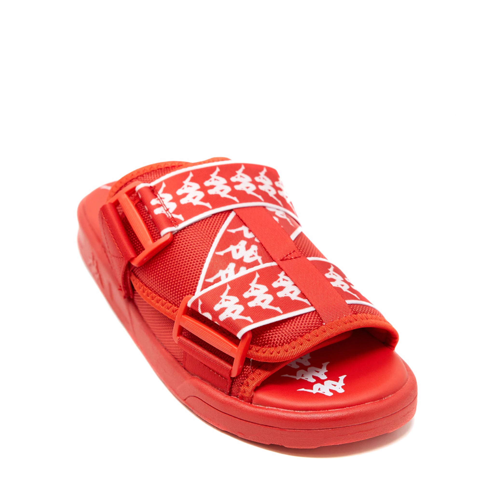 Kappa 222 Banda Mitel 1 Sandal (Flame Red-White-Red) - August Shop