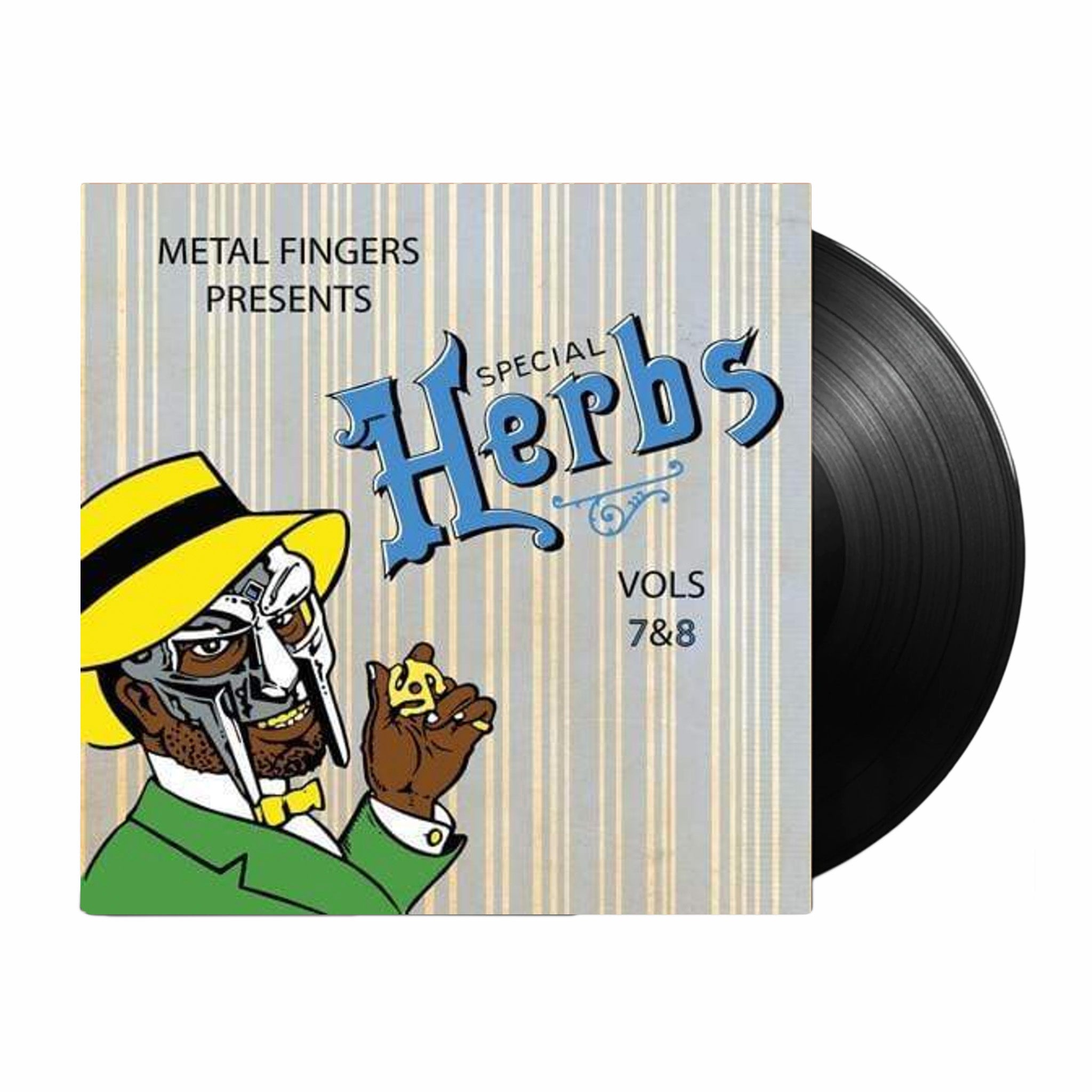 MF DOOM - Special Herbs Volumes 7 &amp; 8 (Blue Cover 2XLP) - August Shop
