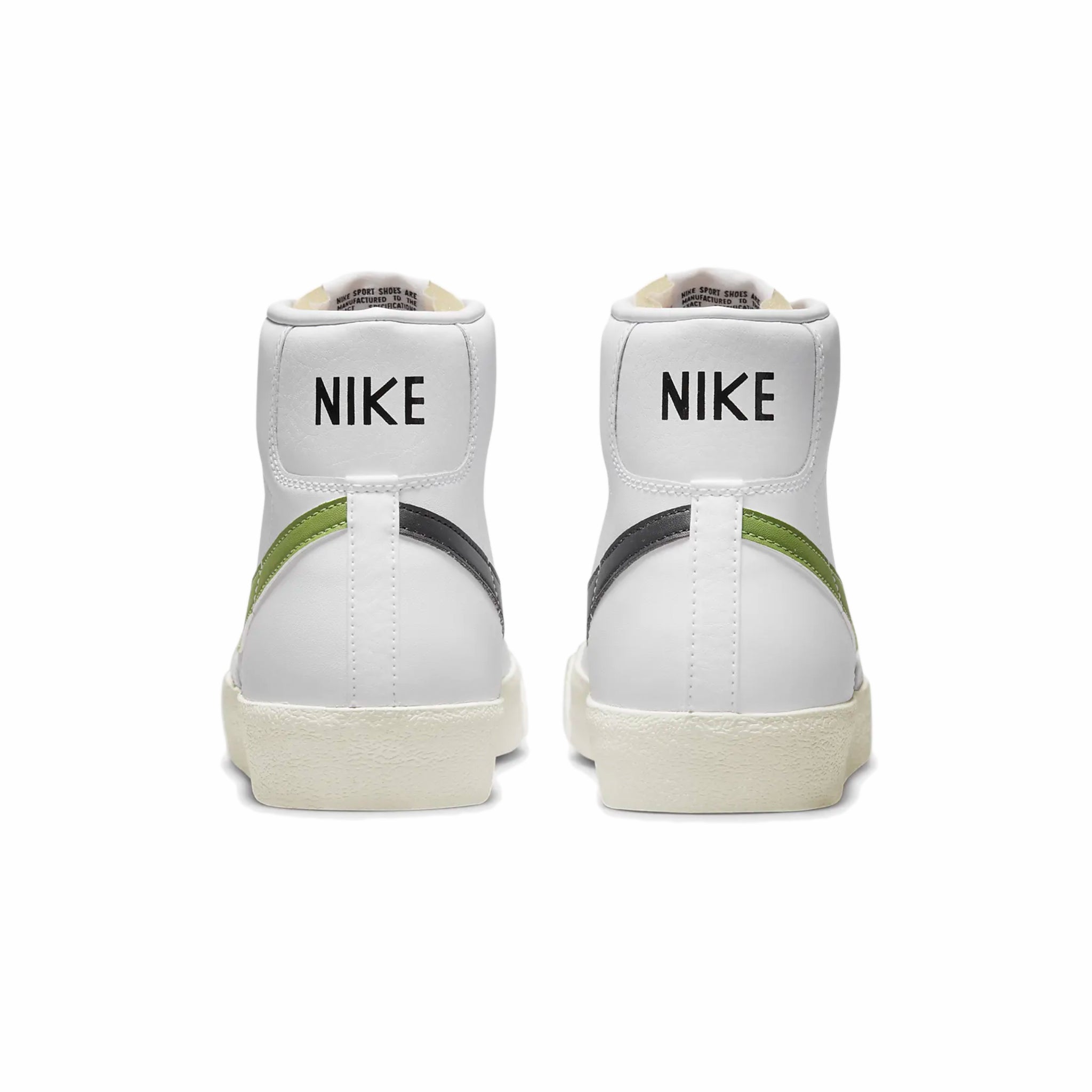 Nike Men&#39;s Blazer Mid &#39;77 (White/Chlorophyll-Black-Sail) - August Shop
