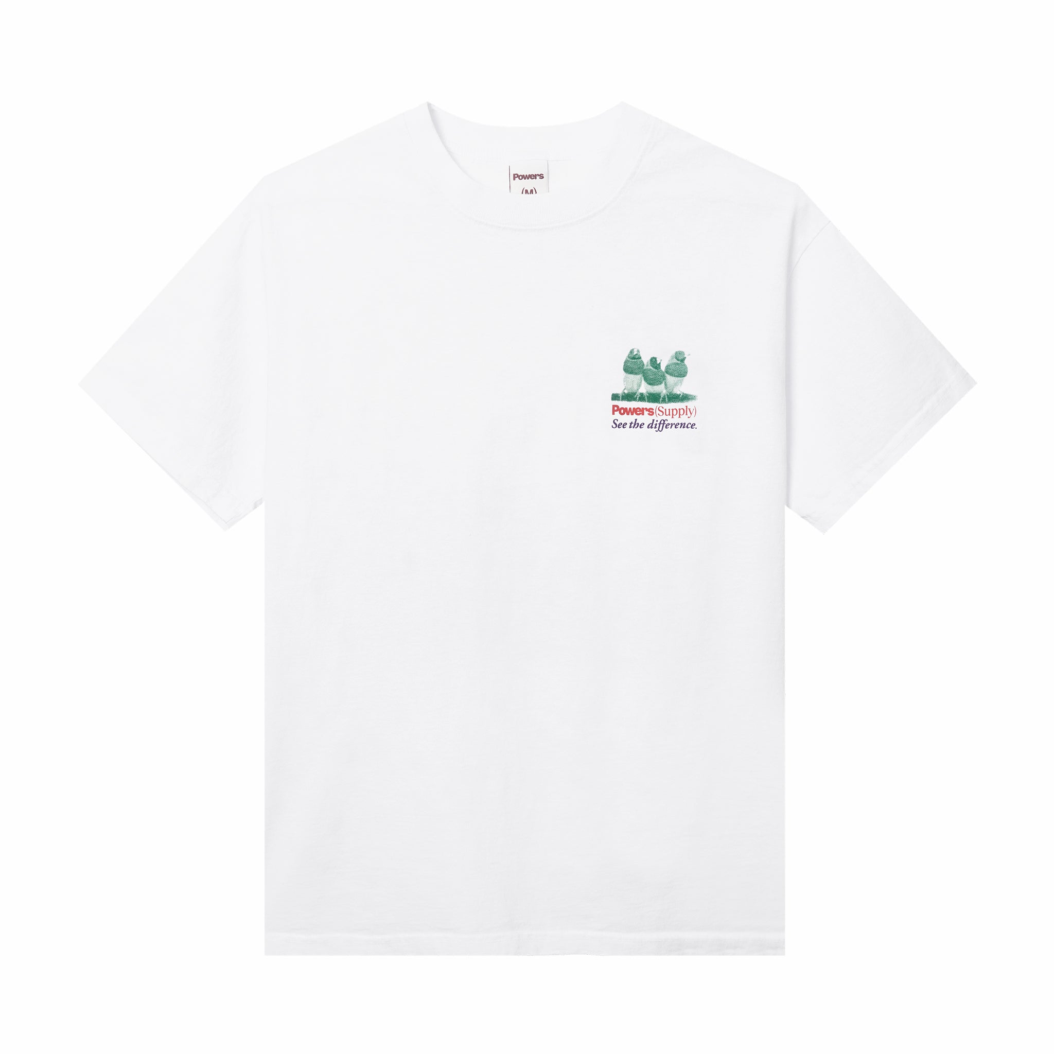 Powers Supply Birds Tee (White) - August Shop