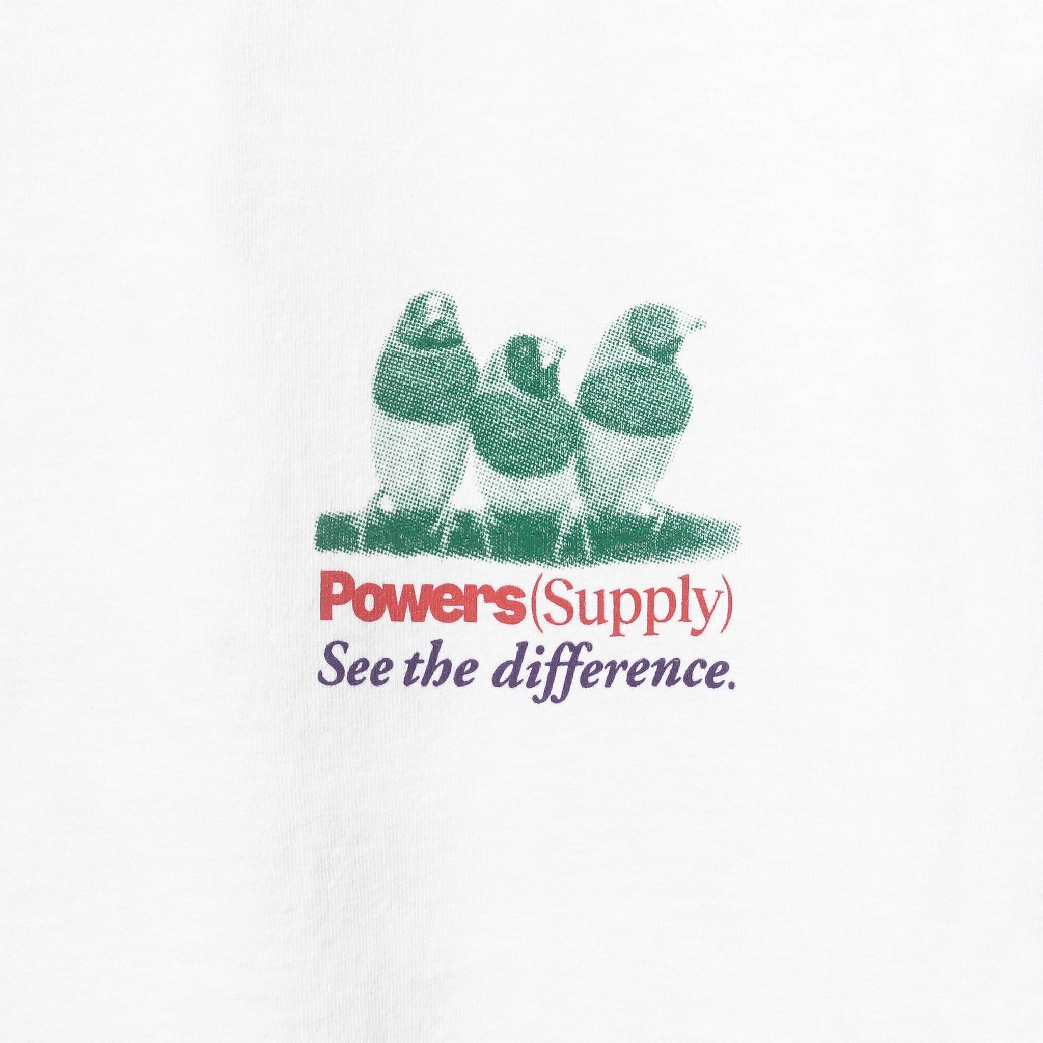 Powers Supply Birds Tee (White) - August Shop
