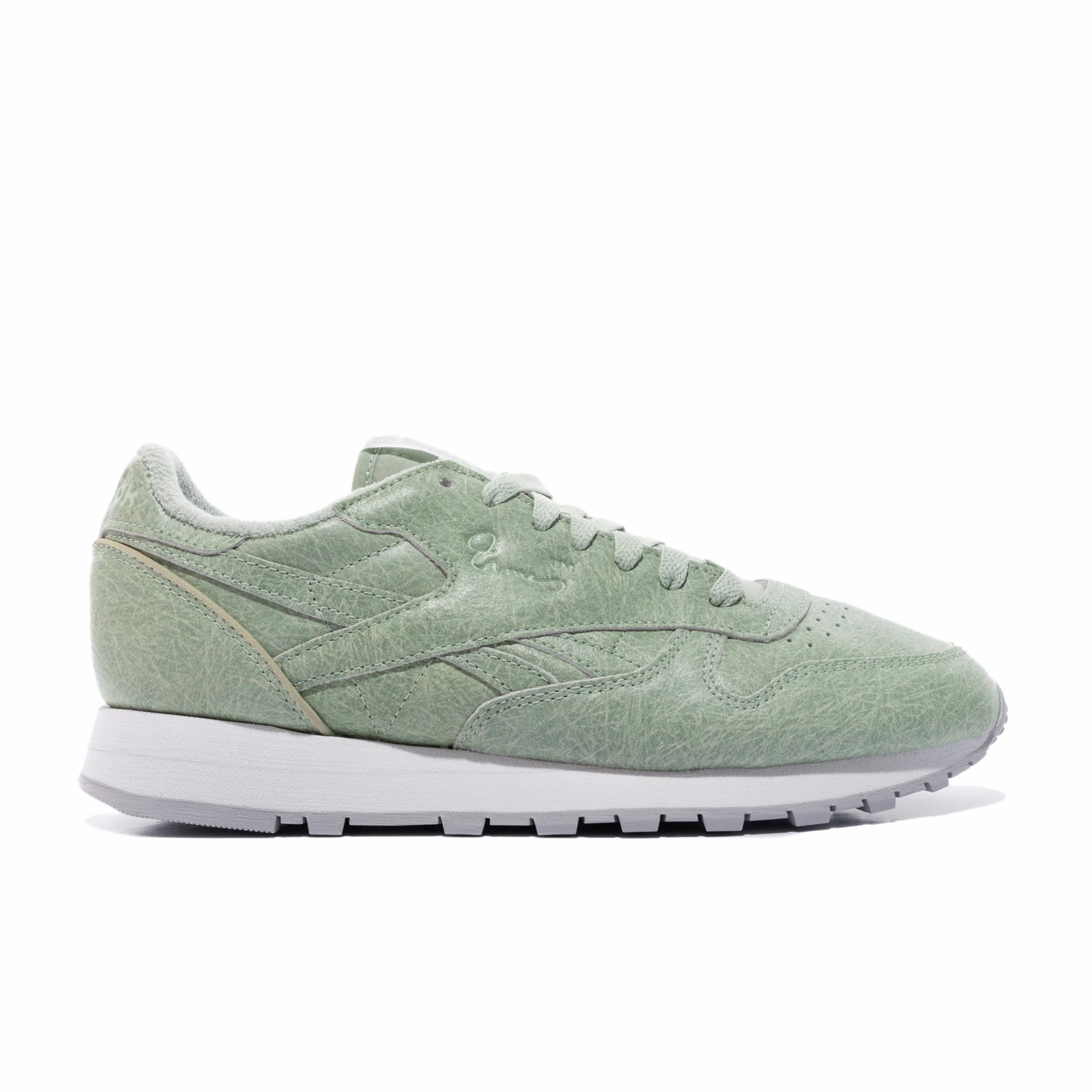 Reebok &quot;Eames&quot; Classic Leather (Light Sage/FTWR White/CDGRY2) - August Shop