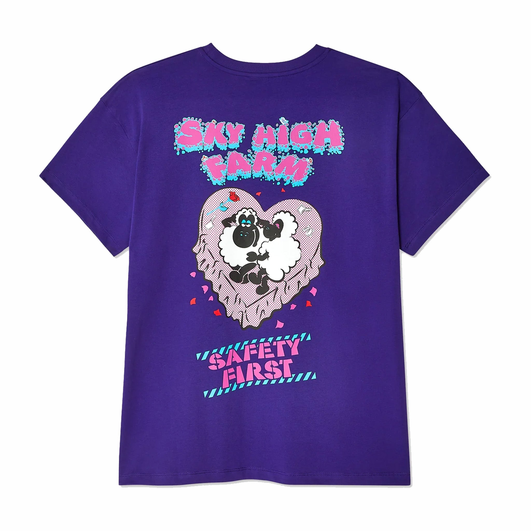 Sky High Farm Workwear Safety First T-Shirt (Purple) - August Shop