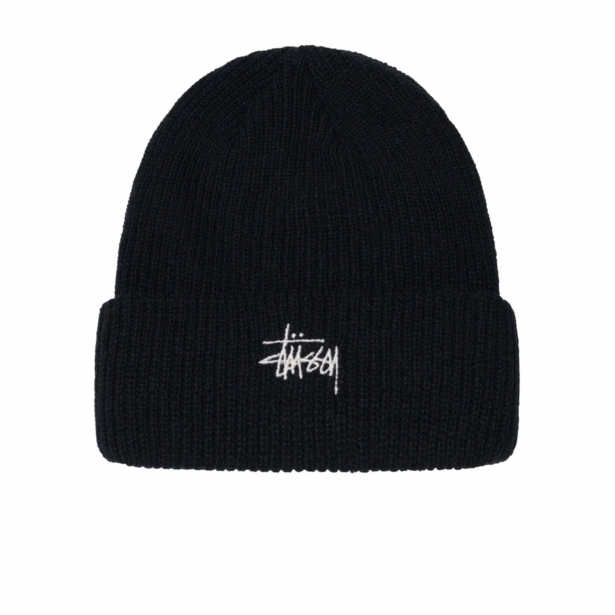 Stussy Basic Cuff Beanie (Black) - August Shop