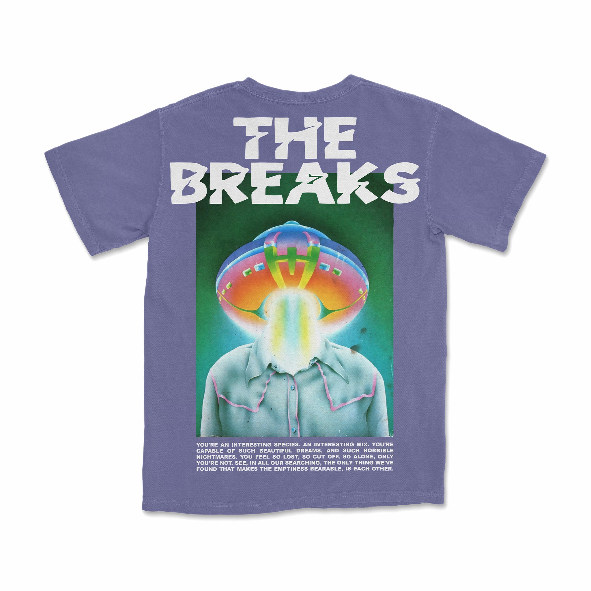 The Breaks Sagan T-Shirt (Purple) - August Shop