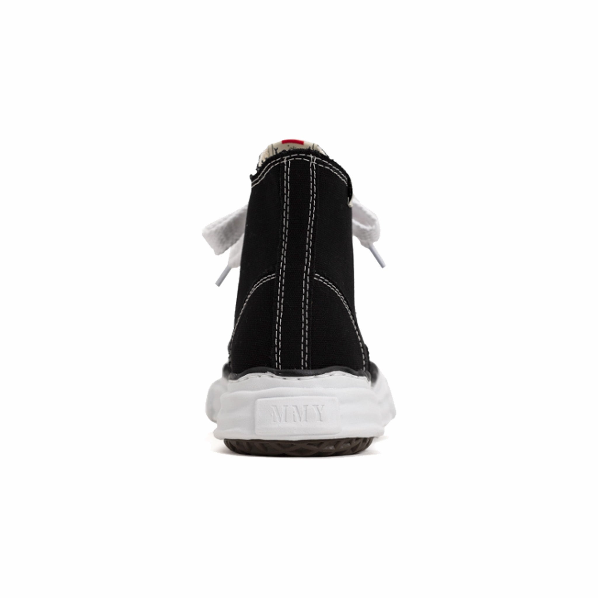 Maison MIHARA YASUHIRO &quot;Peterson&quot; OG Sole Canvas High-Top Sneaker (Black) - August Shop