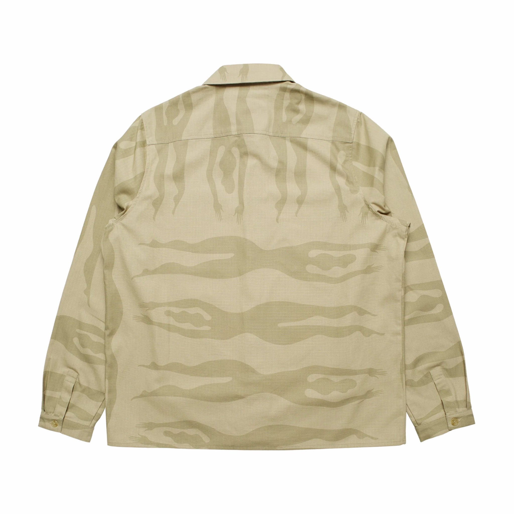 by Parra Under Polluted Water Shirt (Khaki) - August Shop