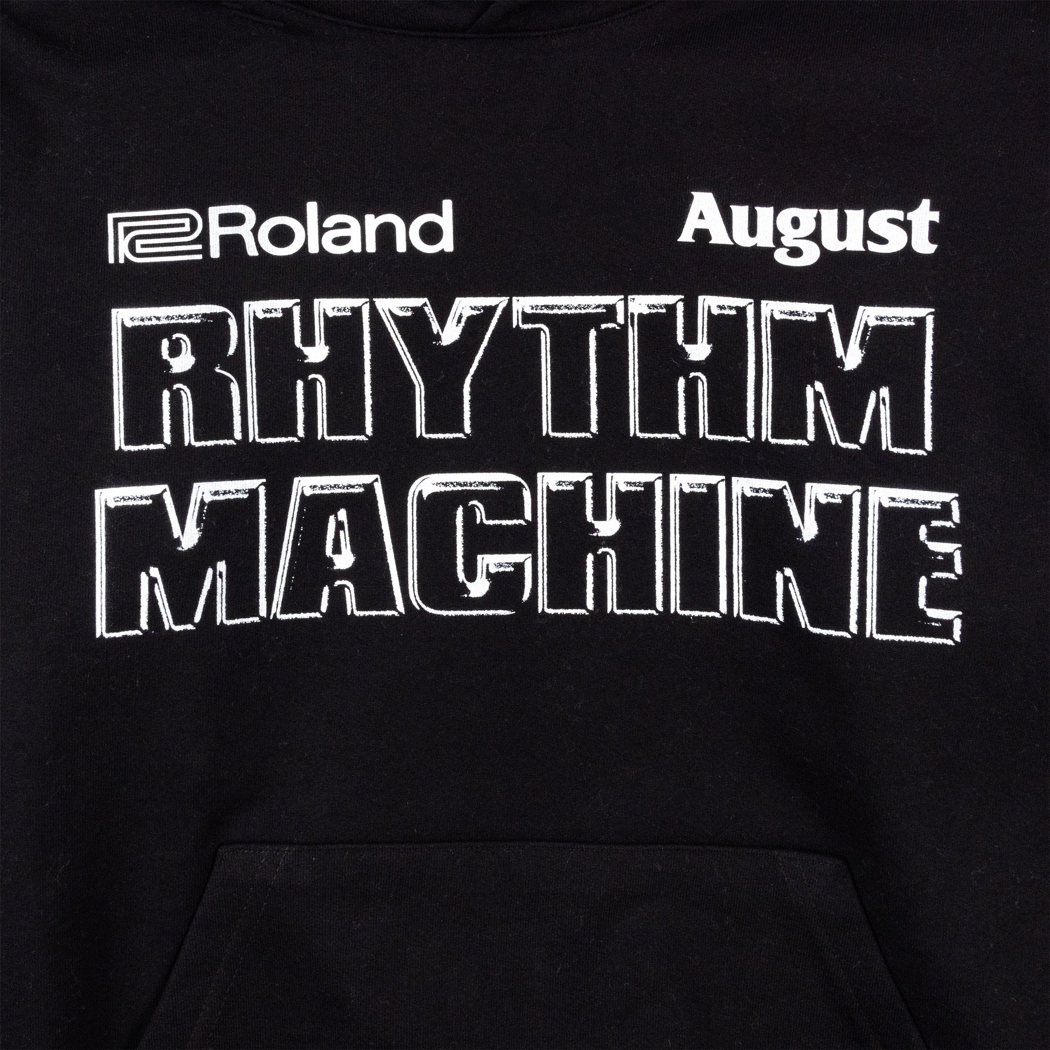August x Roland Lifestyle &quot;Rhythm Machine&quot; Hoodie (Black) - August Shop