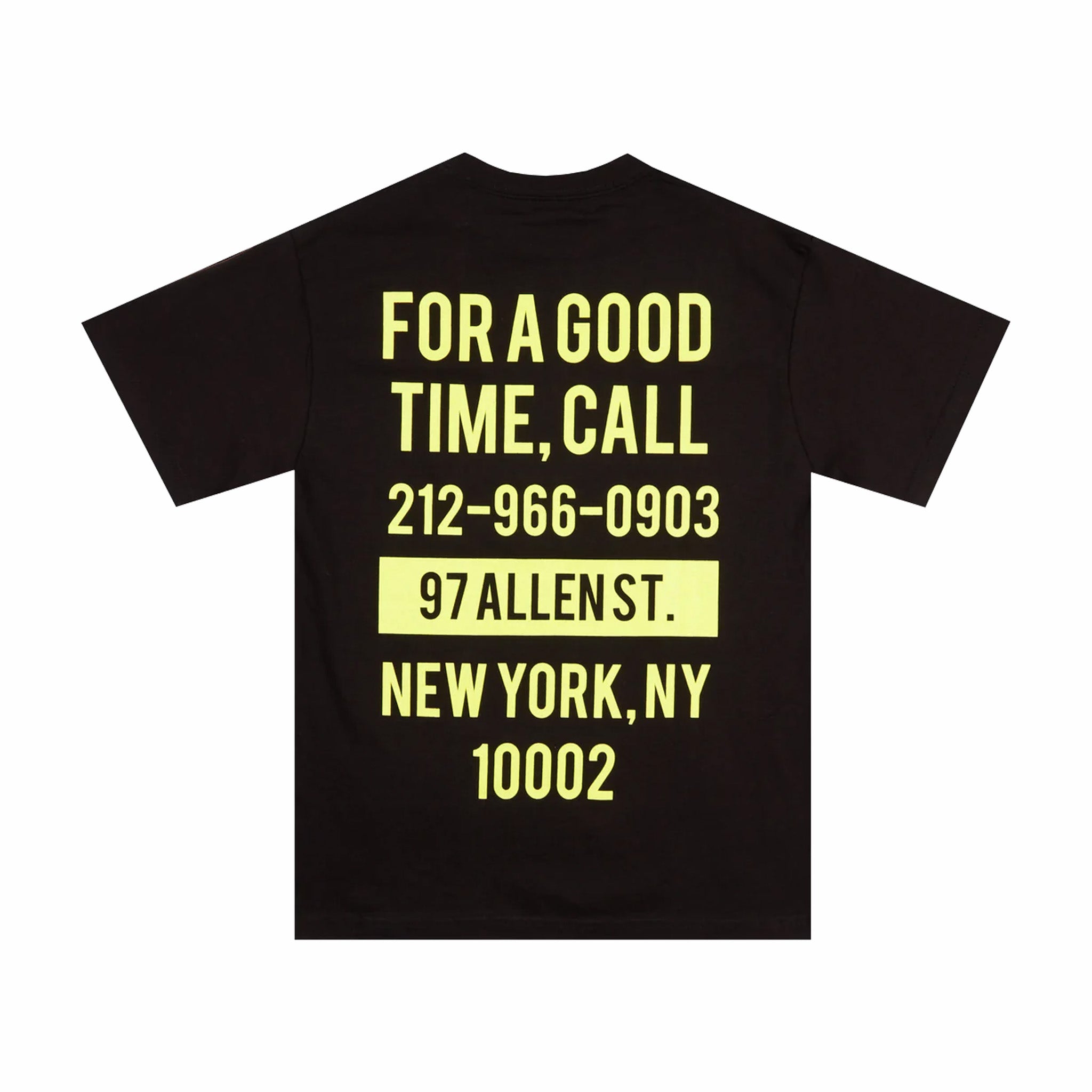 The Good Company Good Time Tee (Black/Green) - August Shop
